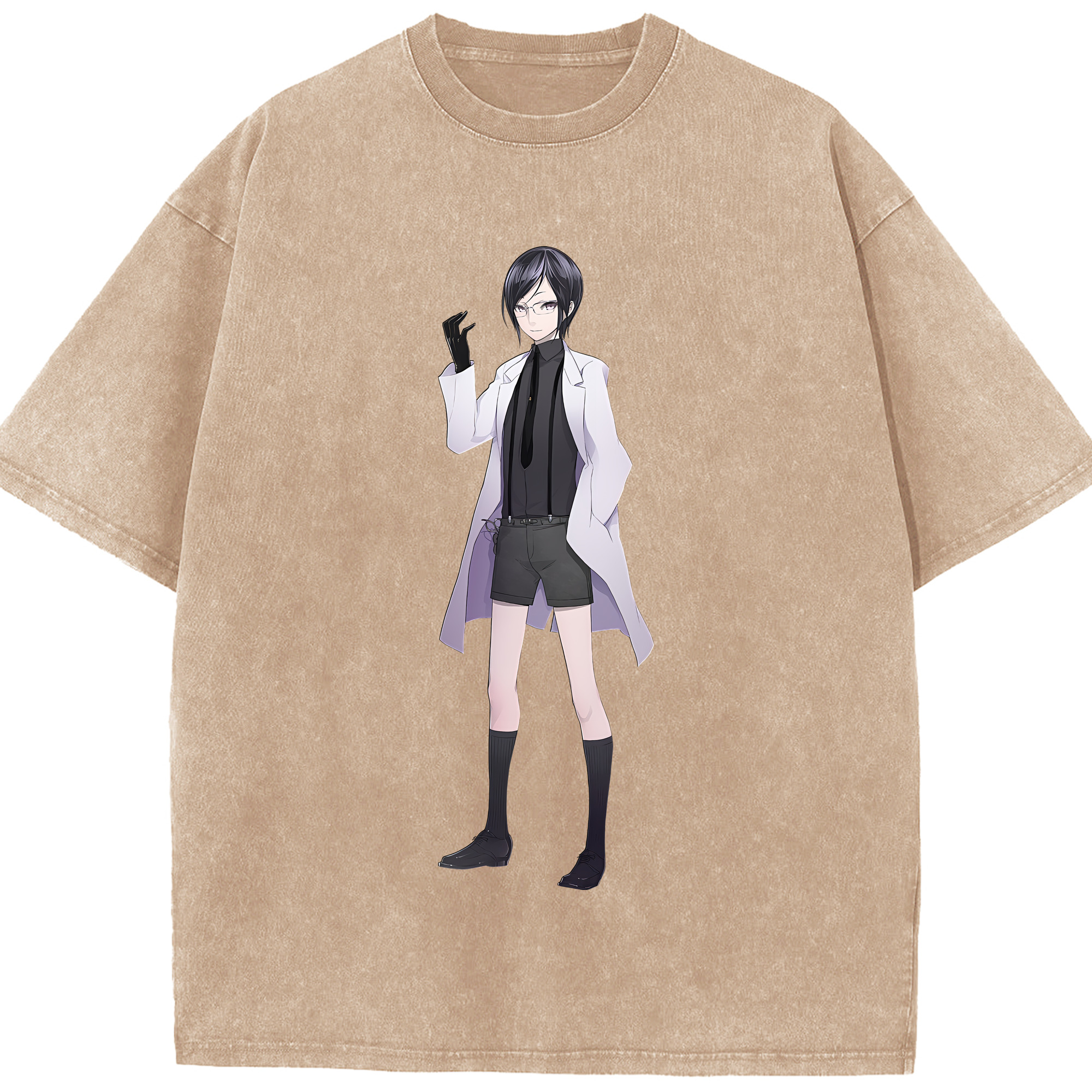 （画像用） 刀剣乱舞 Touken Ranbu 綿100% ヴィンテージ風 半袖Tシャツ（フロントプリント）