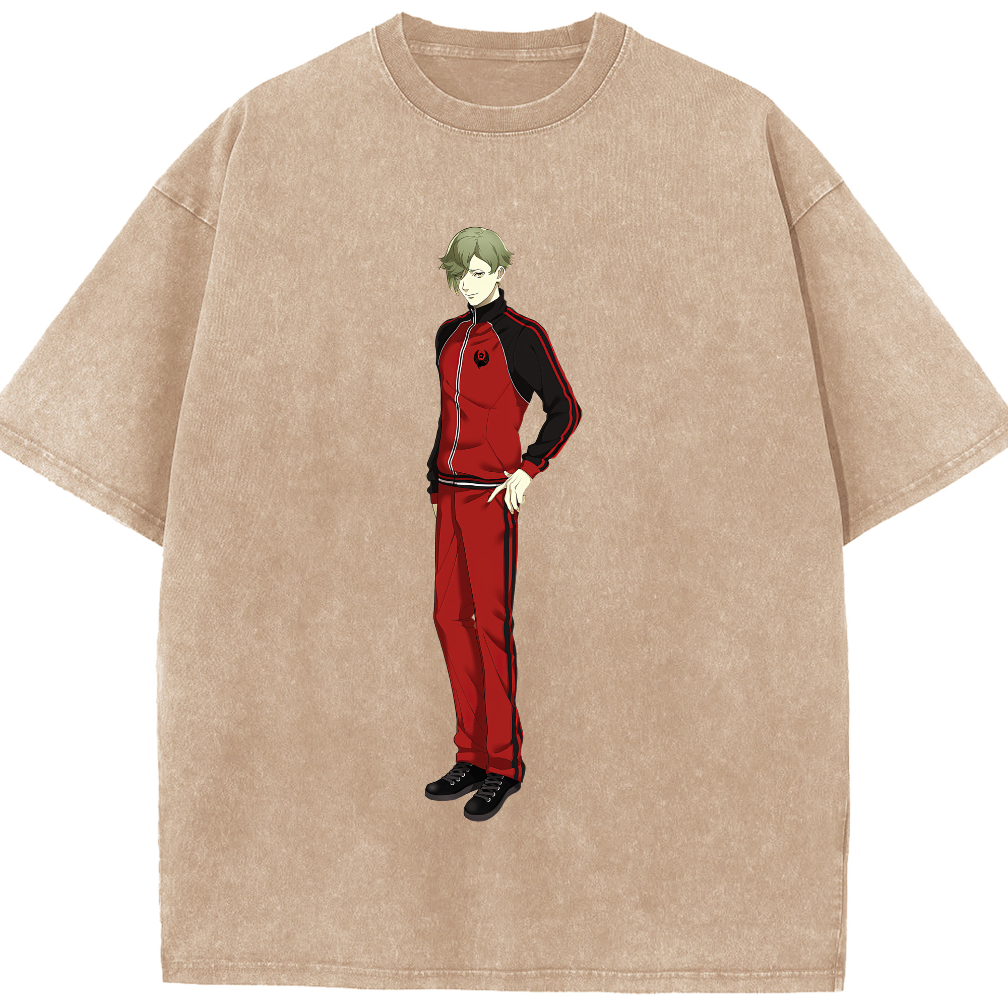 （画像用） 刀剣乱舞 Touken Ranbu 綿100% ヴィンテージ風 半袖Tシャツ（フロントプリント）