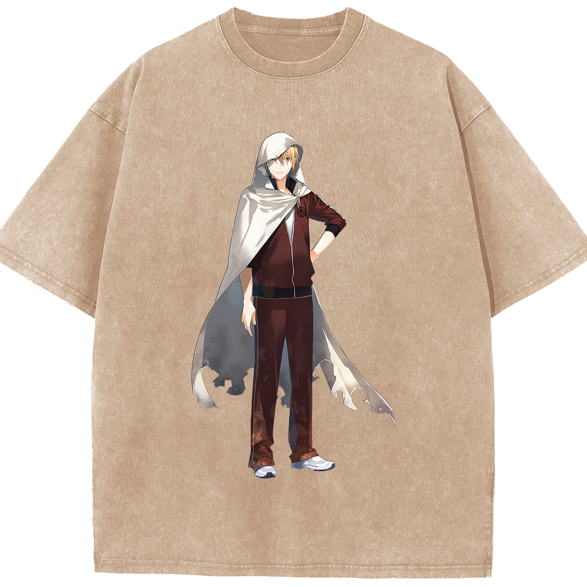 （画像用） 刀剣乱舞 Touken Ranbu 綿100% ヴィンテージ風 半袖Tシャツ（フロントプリント）