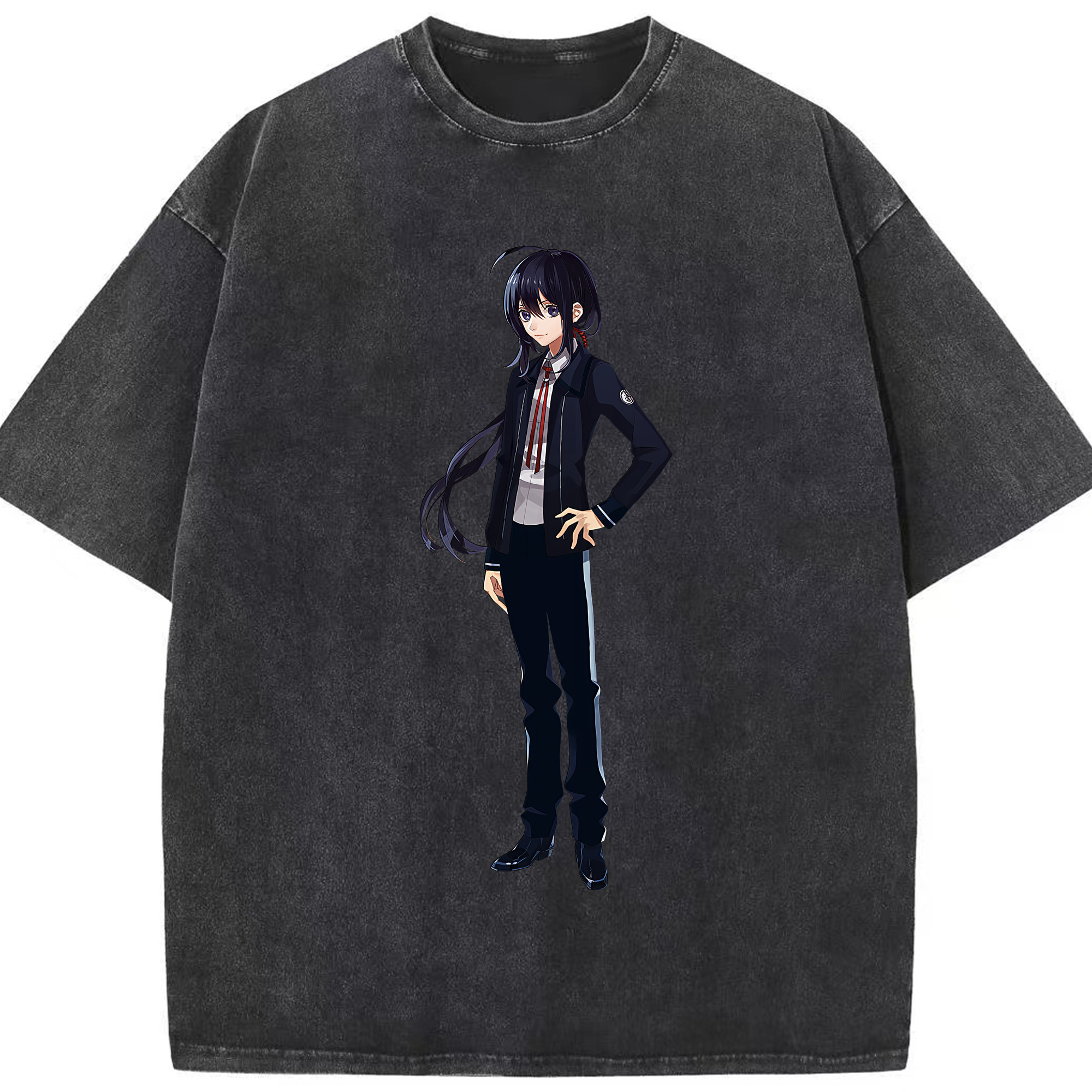 （画像用） 刀剣乱舞 Touken Ranbu 綿100% ヴィンテージ風 半袖Tシャツ（フロントプリント）