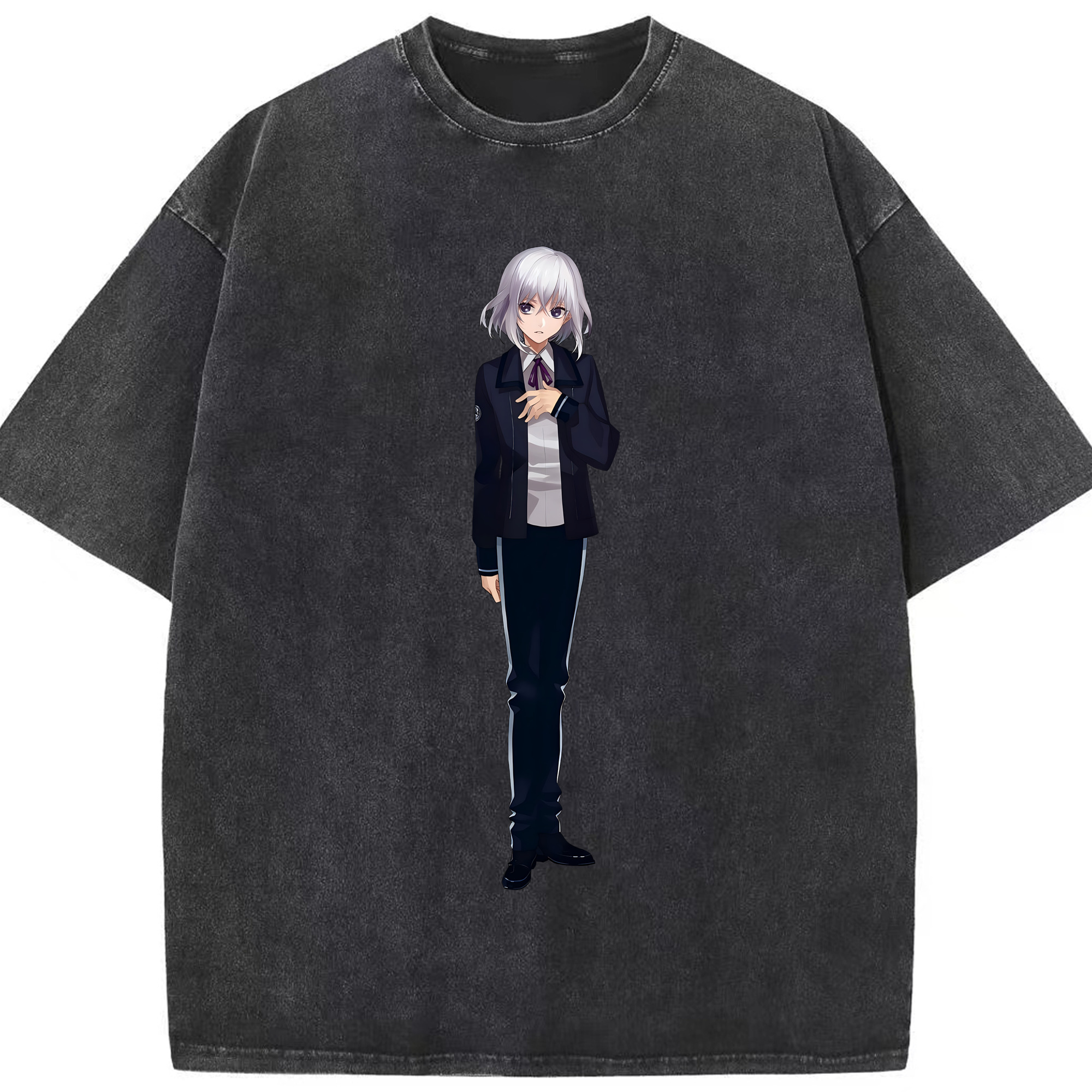 （画像用） 刀剣乱舞 Touken Ranbu 綿100% ヴィンテージ風 半袖Tシャツ（フロントプリント）