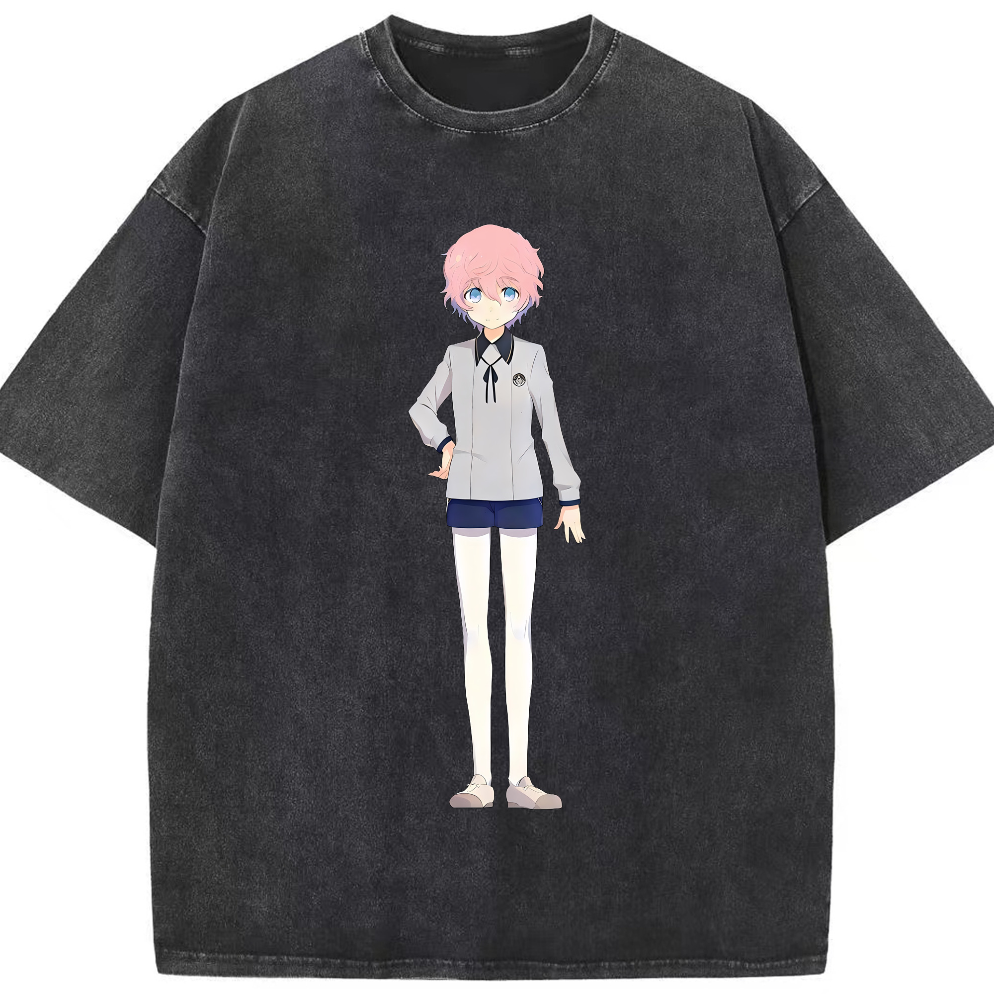 （画像用） 刀剣乱舞 Touken Ranbu 綿100% ヴィンテージ風 半袖Tシャツ（フロントプリント）
