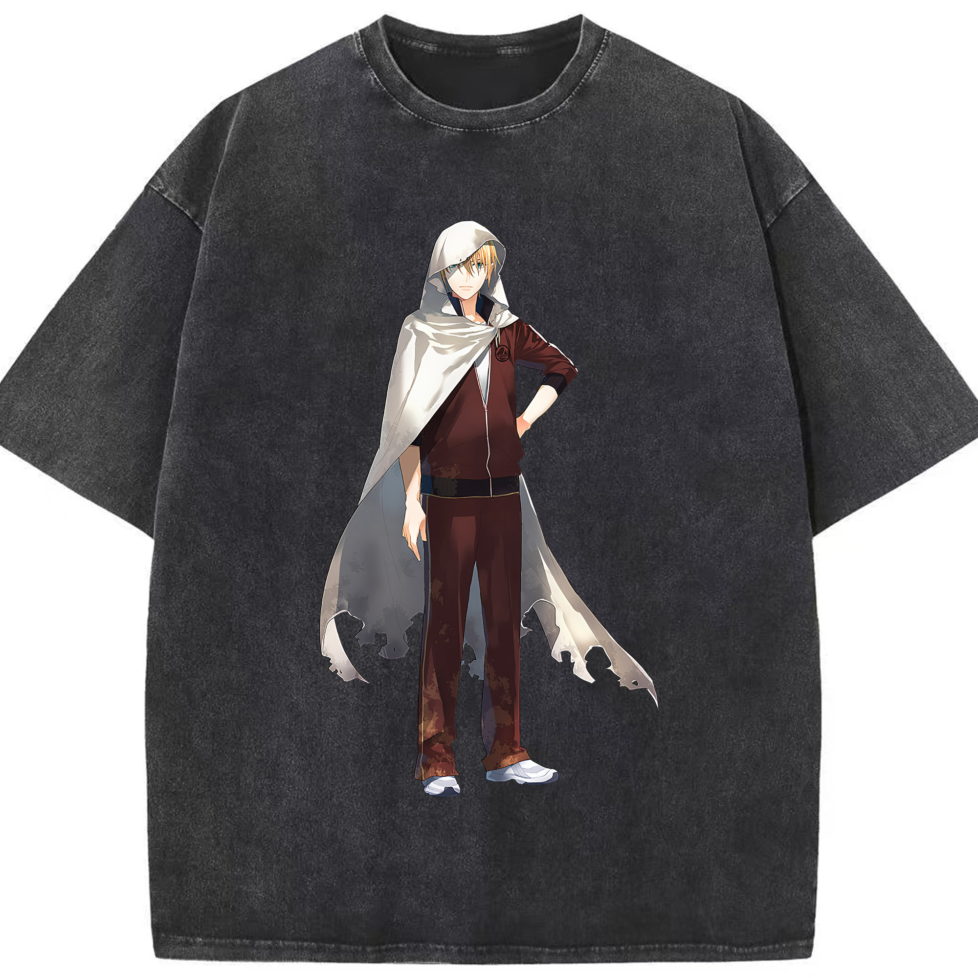 （画像用） 刀剣乱舞 Touken Ranbu 綿100% ヴィンテージ風 半袖Tシャツ（フロントプリント）