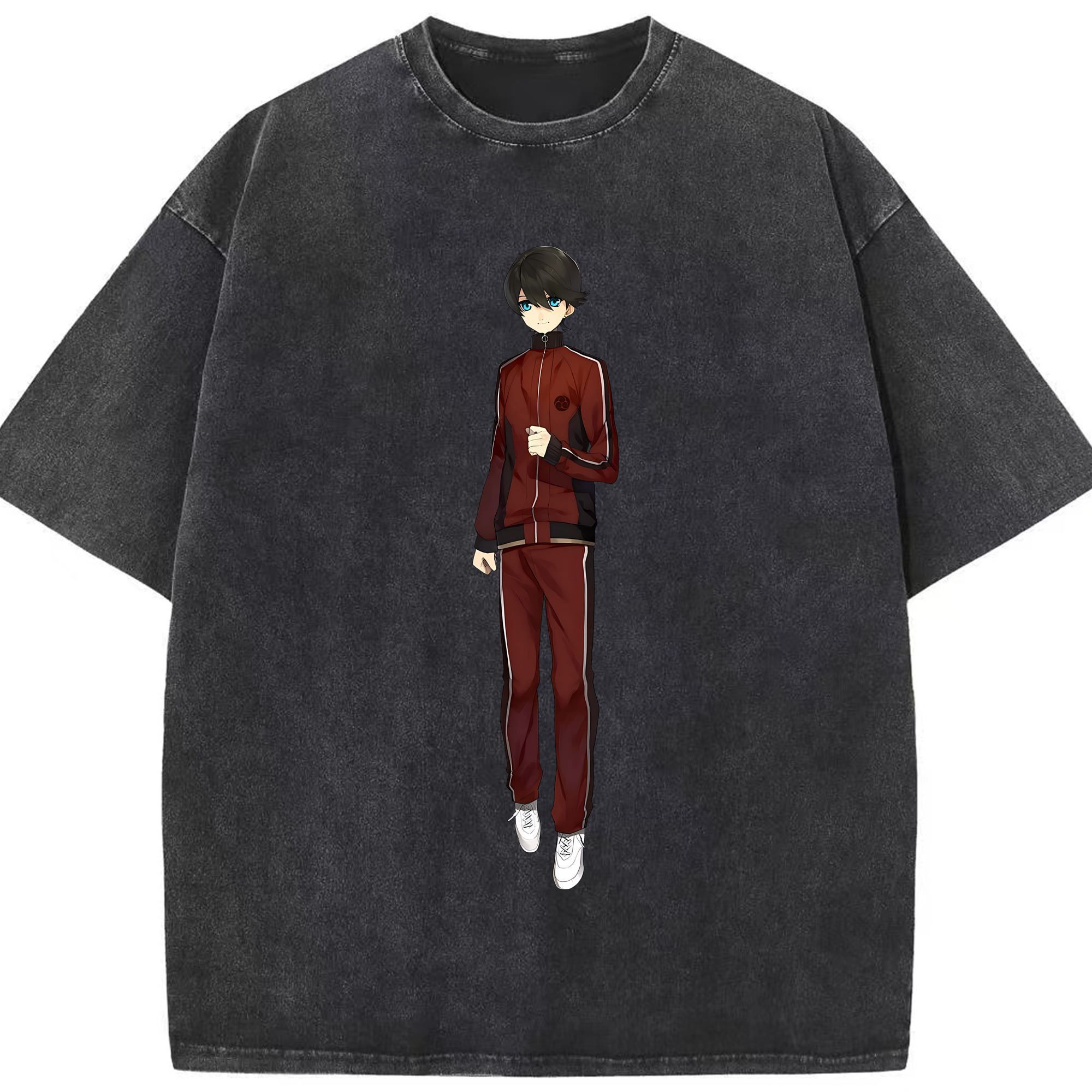 （画像用） 刀剣乱舞 Touken Ranbu 綿100% ヴィンテージ風 半袖Tシャツ（フロントプリント）