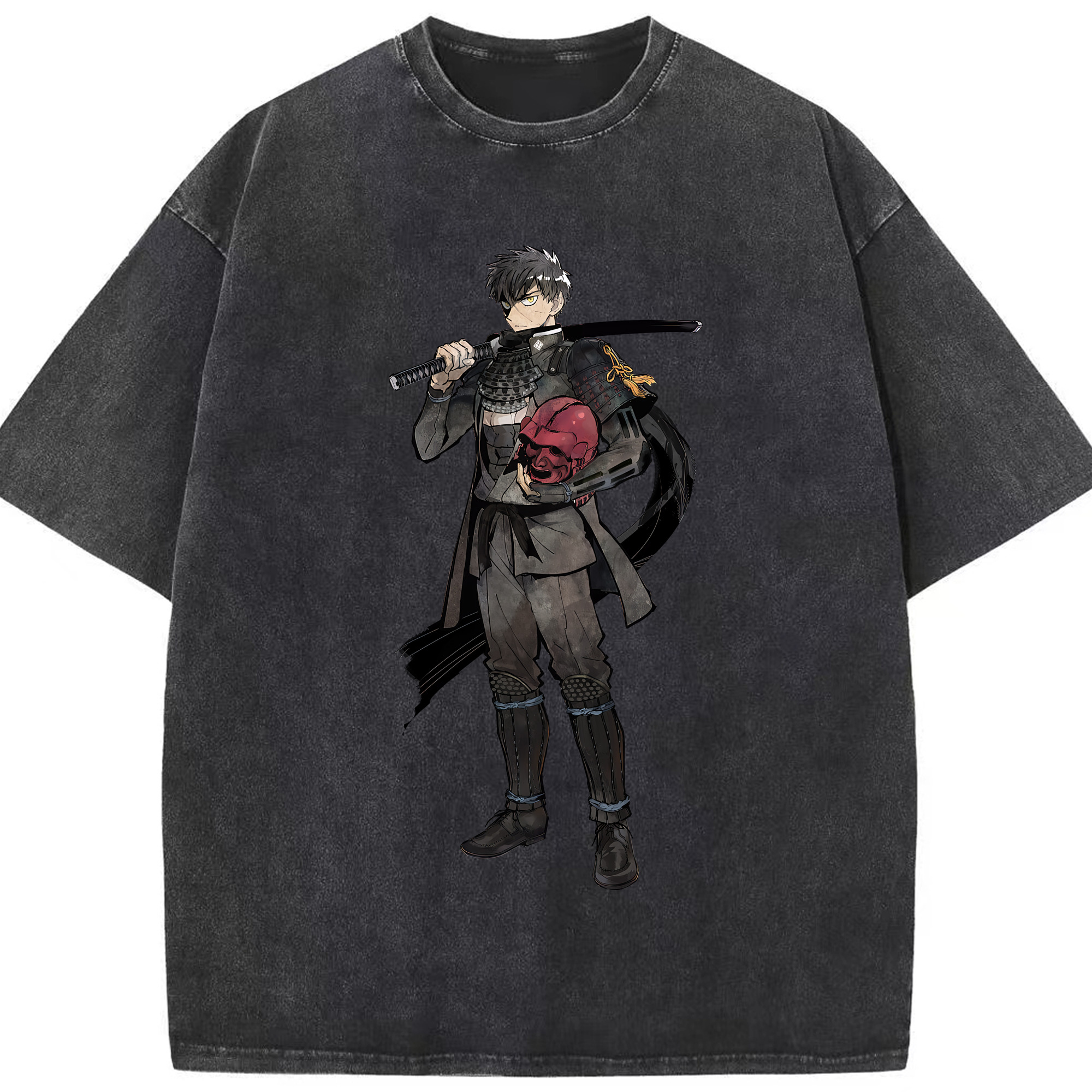 （画像用） 刀剣乱舞 Touken Ranbu 綿100% ヴィンテージ風 半袖Tシャツ（フロントプリント）