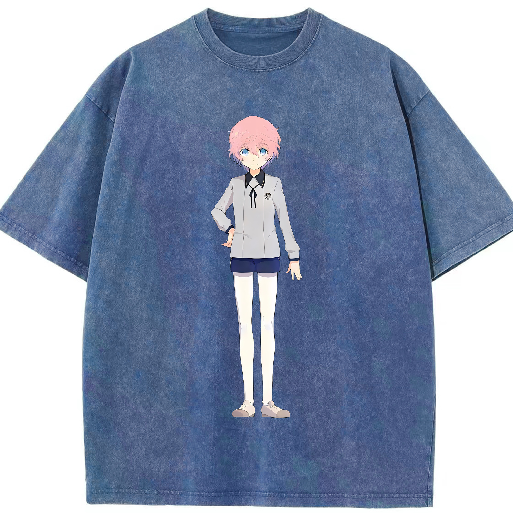 （画像用） 刀剣乱舞 Touken Ranbu 綿100% ヴィンテージ風 半袖Tシャツ（フロントプリント）