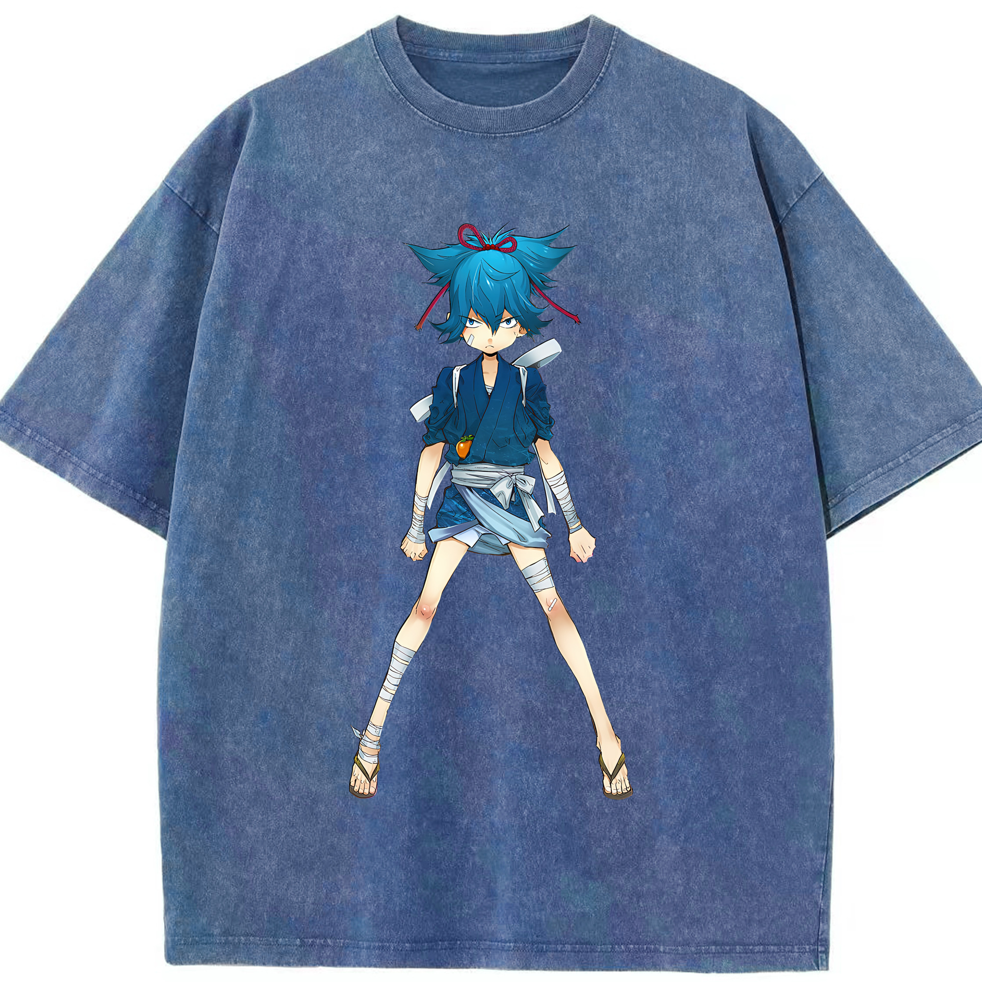 （画像用） 刀剣乱舞 Touken Ranbu 綿100% ヴィンテージ風 半袖Tシャツ（フロントプリント）