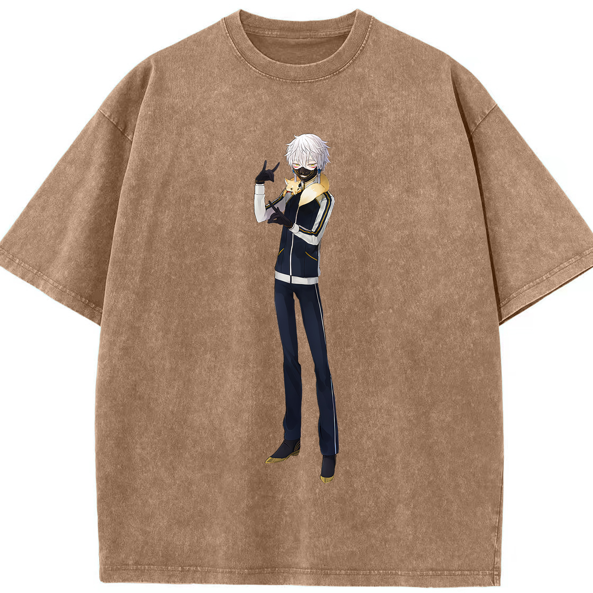 （画像用） 刀剣乱舞 Touken Ranbu 綿100% ヴィンテージ風 半袖Tシャツ（フロントプリント）