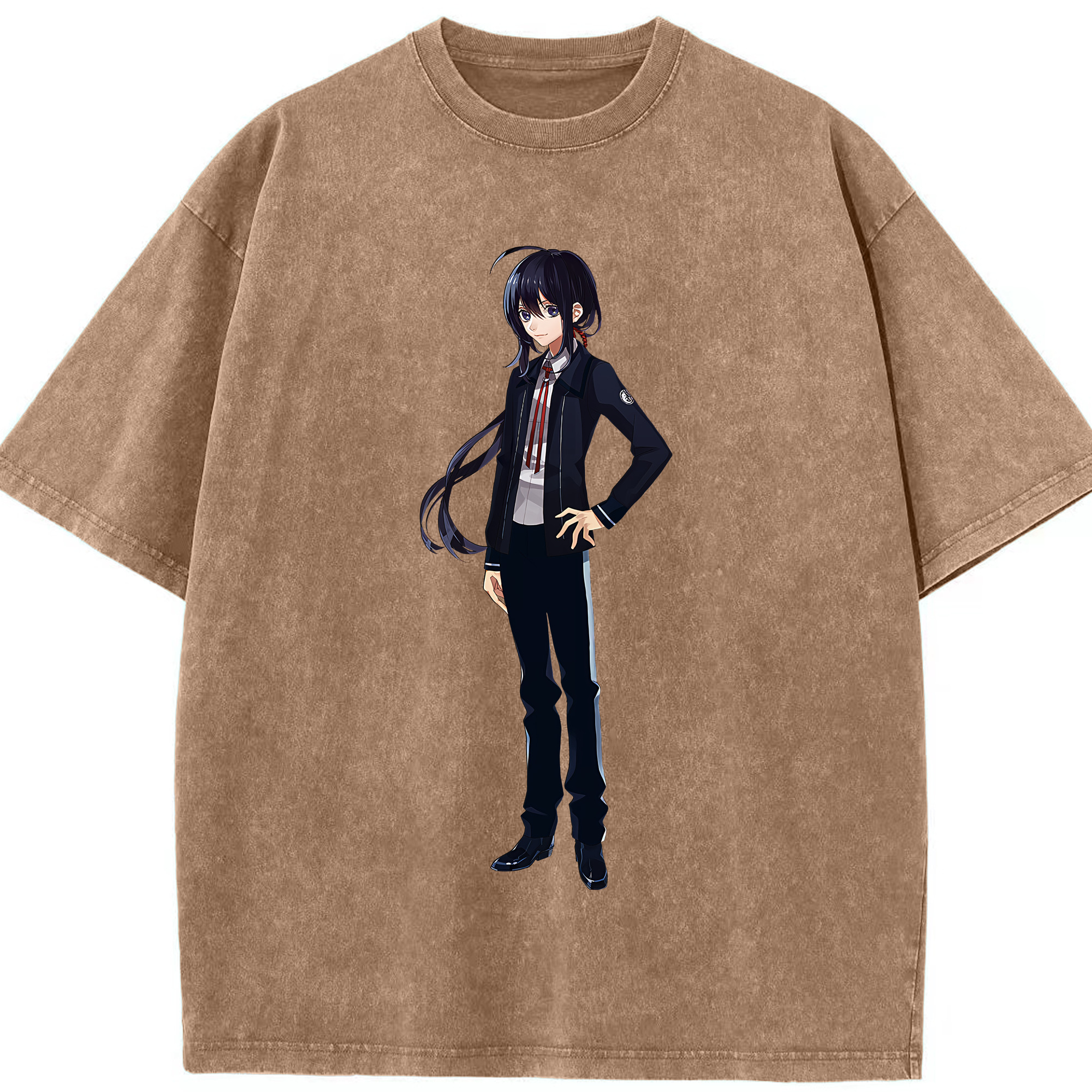 （画像用） 刀剣乱舞 Touken Ranbu 綿100% ヴィンテージ風 半袖Tシャツ（フロントプリント）