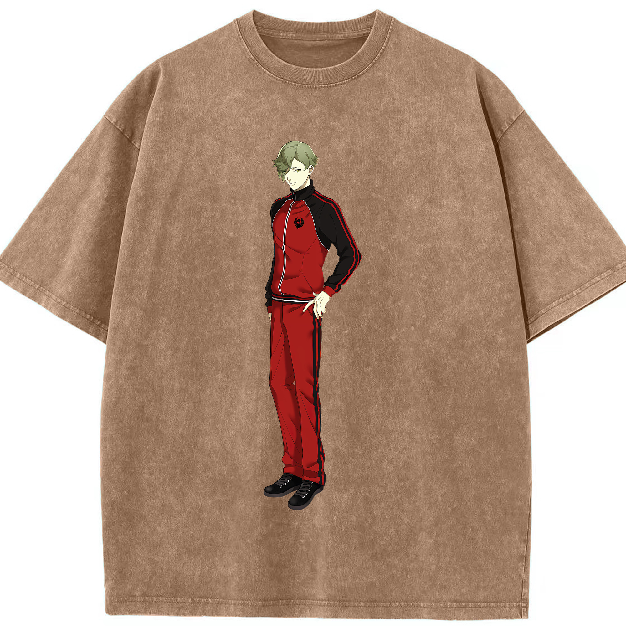 （画像用） 刀剣乱舞 Touken Ranbu 綿100% ヴィンテージ風 半袖Tシャツ（フロントプリント）
