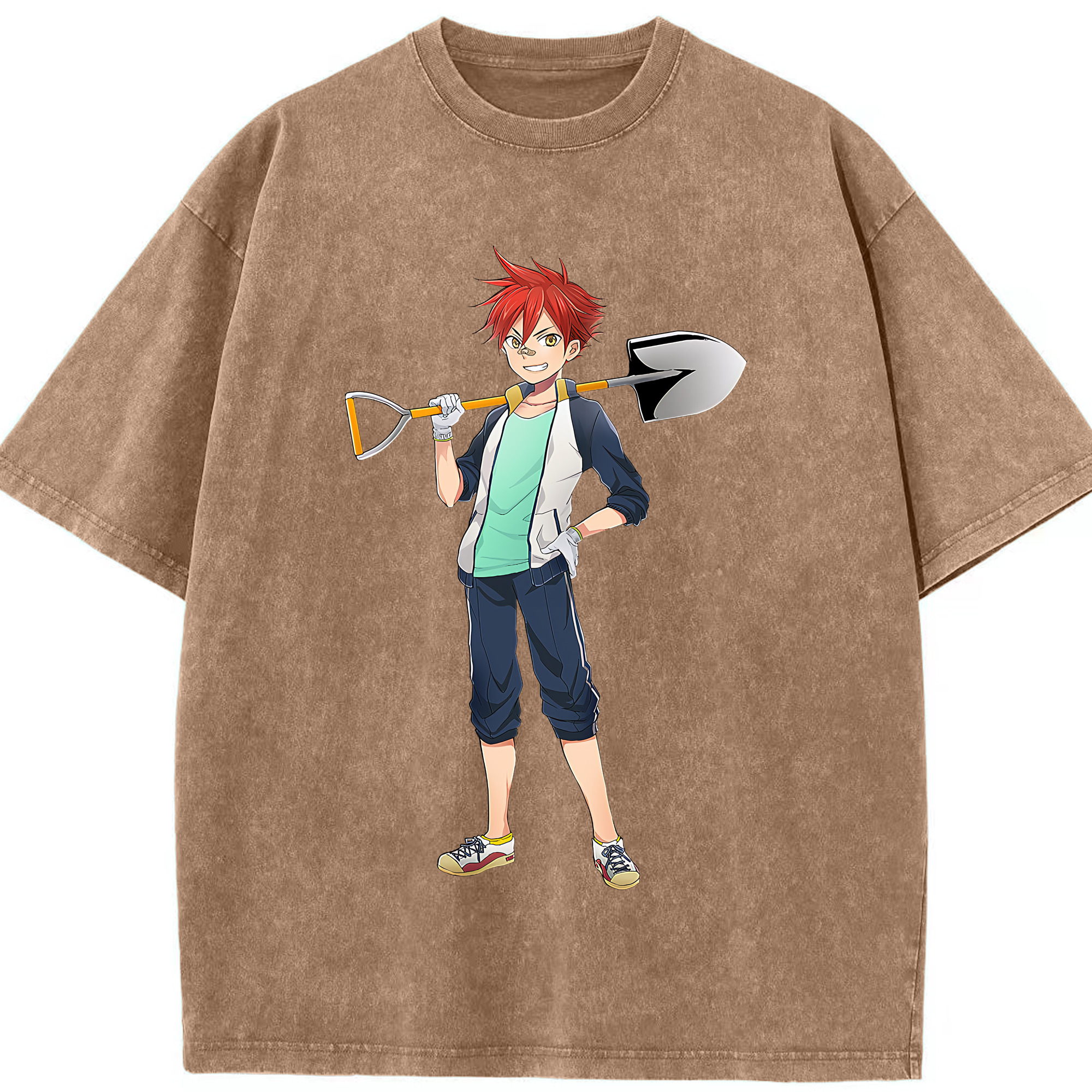 （画像用） 刀剣乱舞 Touken Ranbu 綿100% ヴィンテージ風 半袖Tシャツ（フロントプリント）