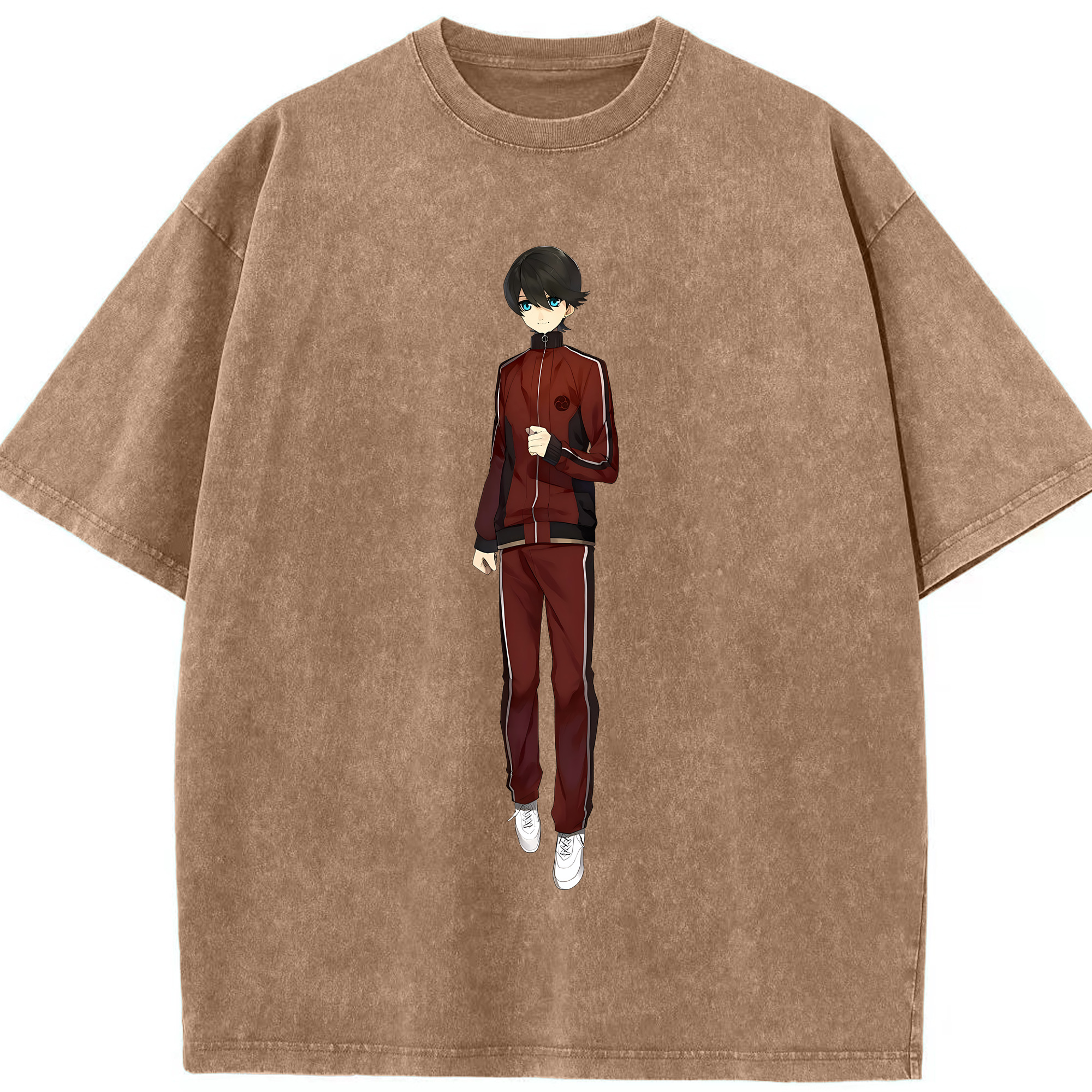 （画像用） 刀剣乱舞 Touken Ranbu 綿100% ヴィンテージ風 半袖Tシャツ（フロントプリント）