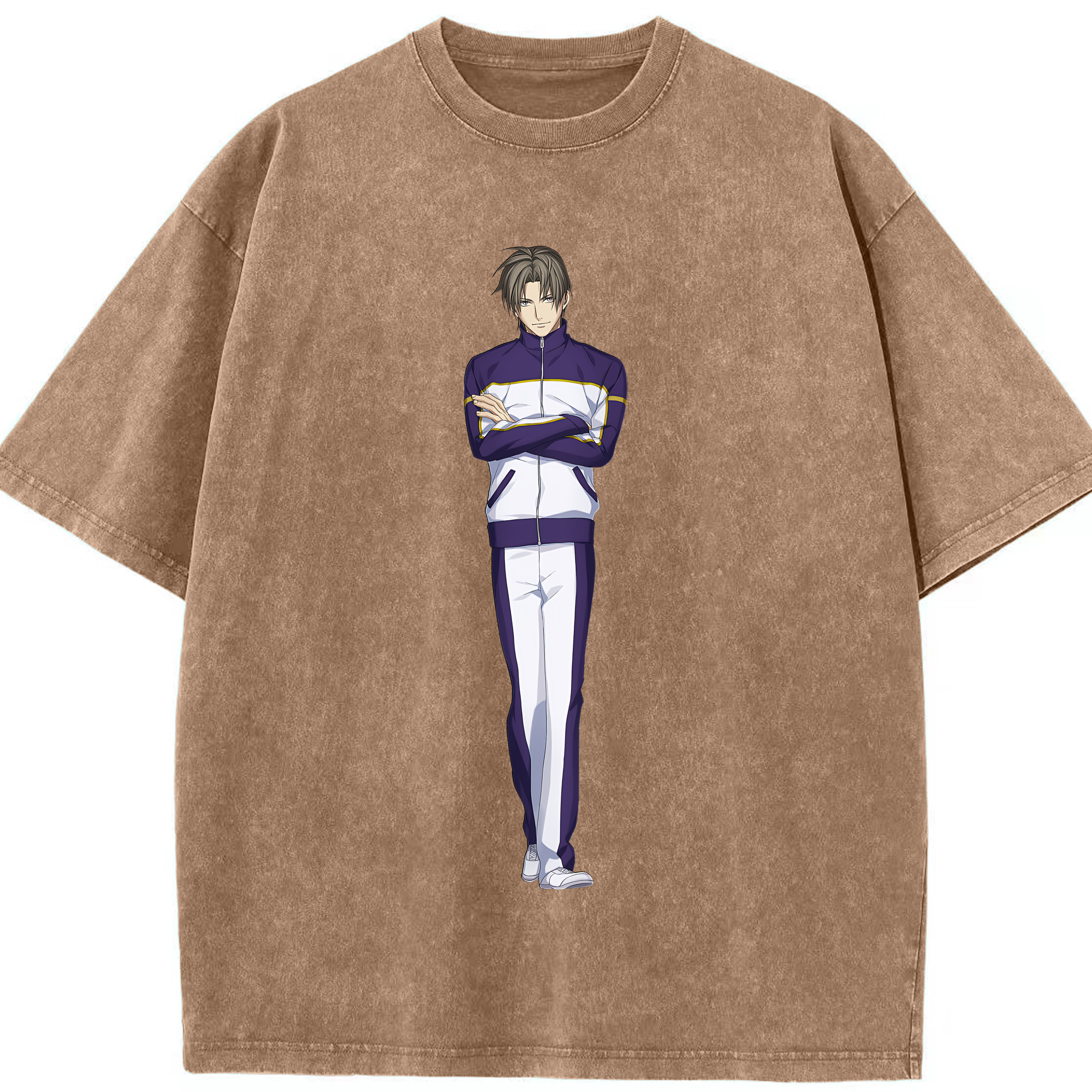 （画像用） 刀剣乱舞 Touken Ranbu 綿100% ヴィンテージ風 半袖Tシャツ（フロントプリント）