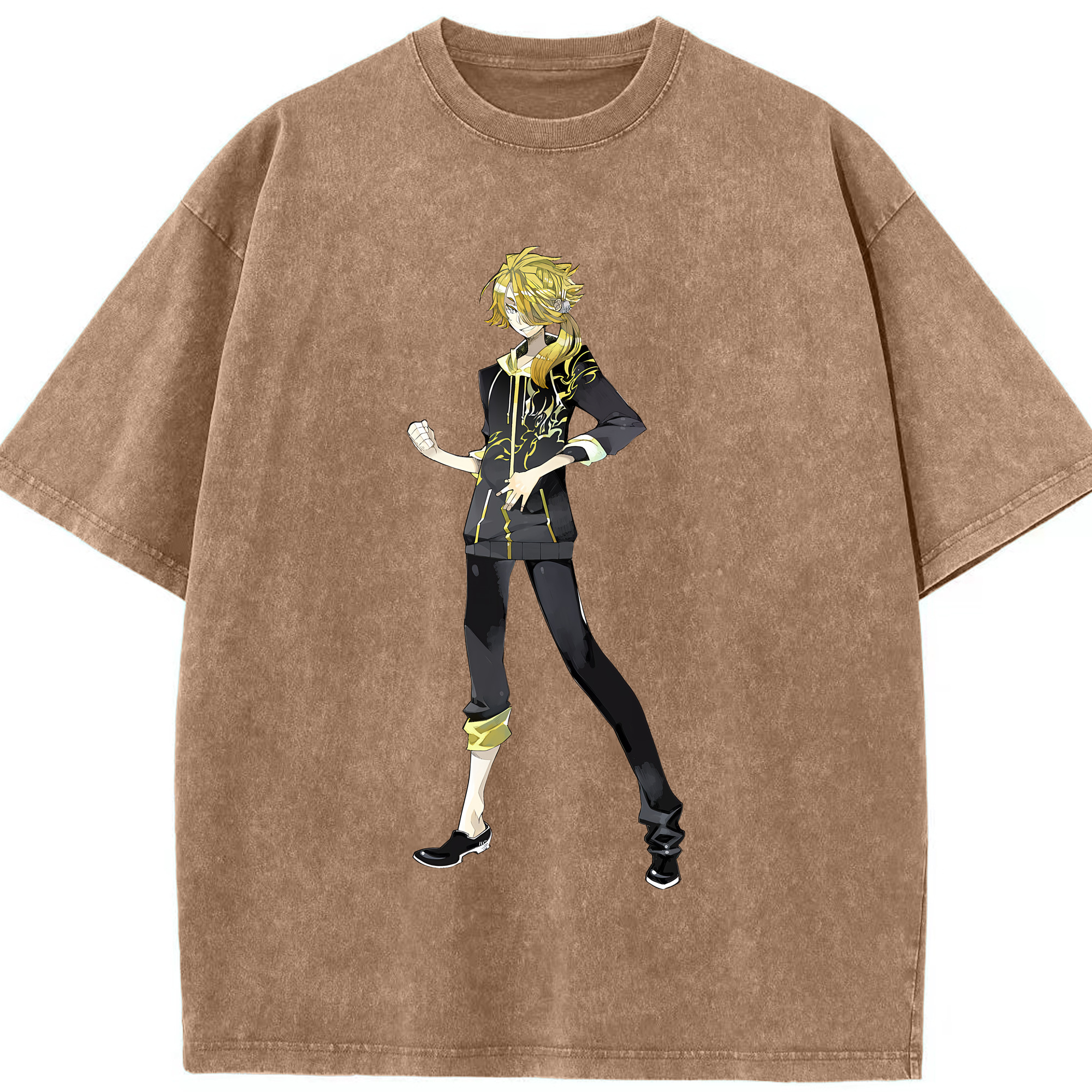 （画像用） 刀剣乱舞 Touken Ranbu 綿100% ヴィンテージ風 半袖Tシャツ（フロントプリント）