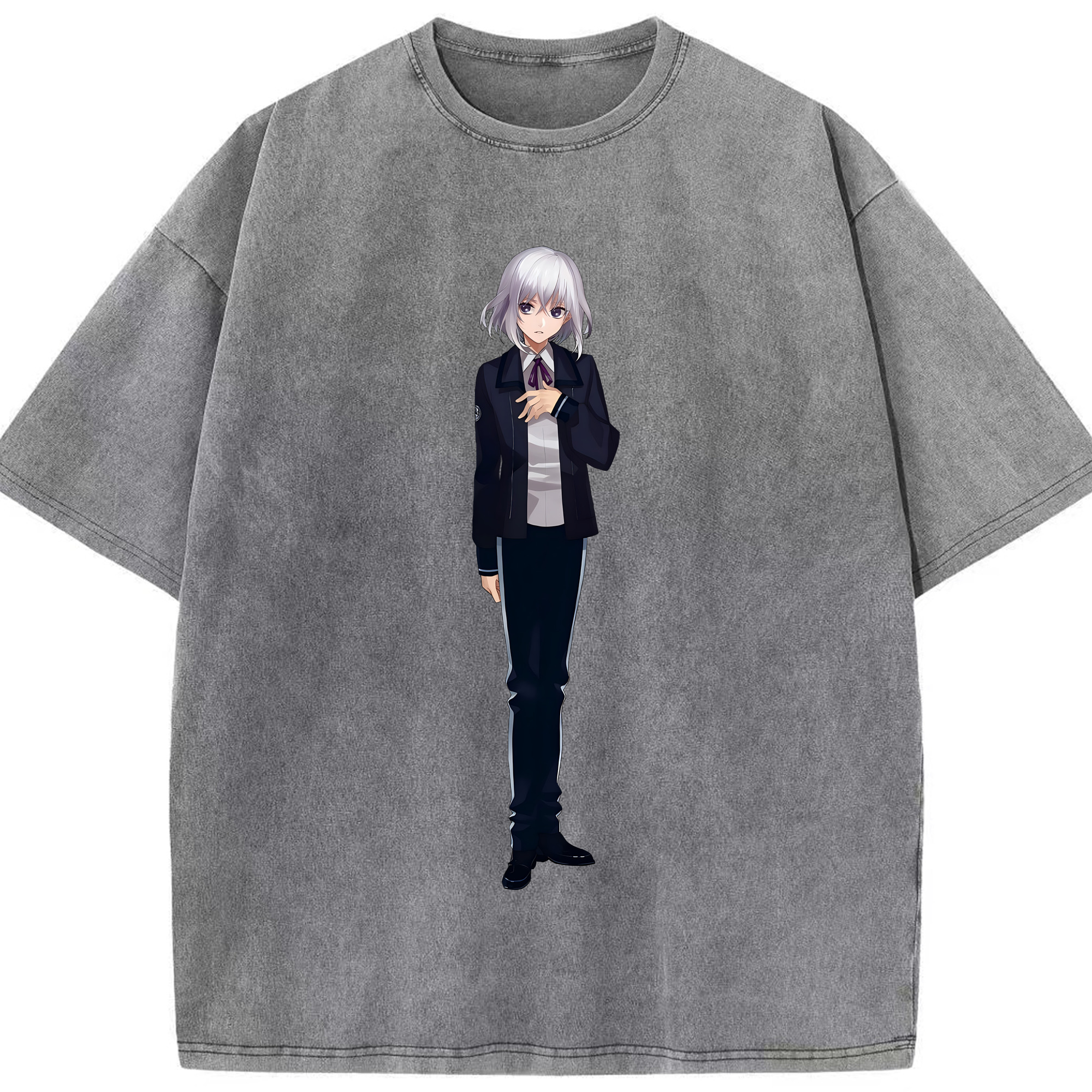 （画像用） 刀剣乱舞 Touken Ranbu 綿100% ヴィンテージ風 半袖Tシャツ（フロントプリント）