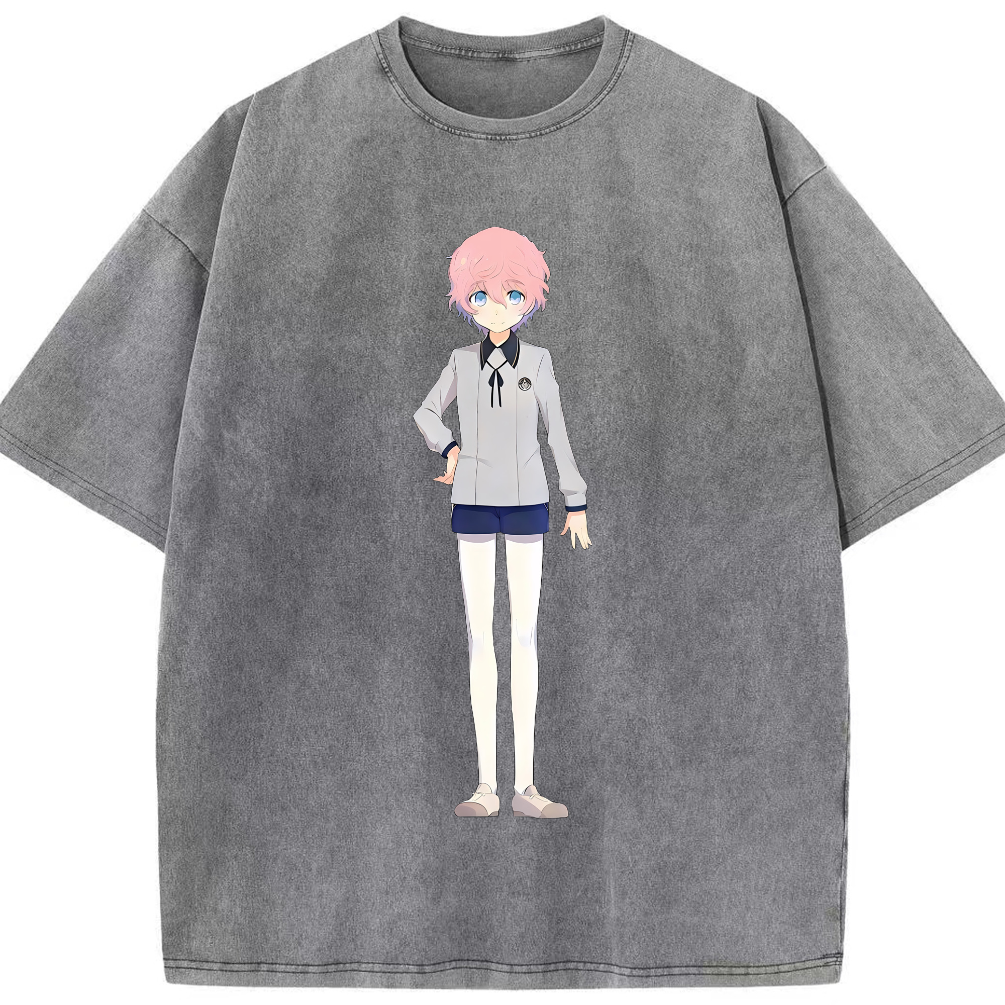 （画像用） 刀剣乱舞 Touken Ranbu 綿100% ヴィンテージ風 半袖Tシャツ（フロントプリント）