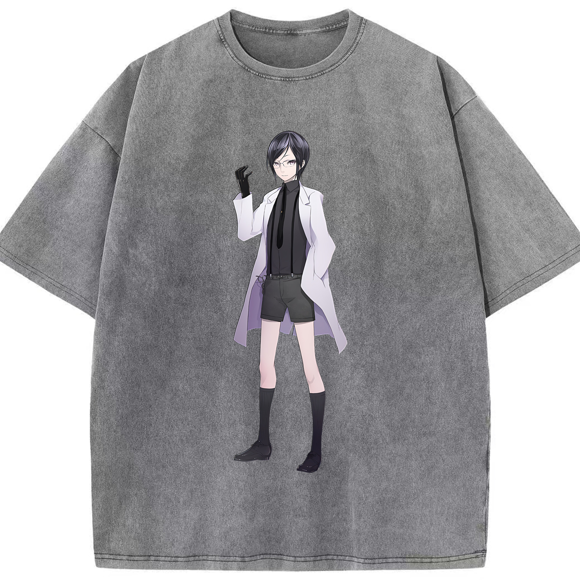 （画像用） 刀剣乱舞 Touken Ranbu 綿100% ヴィンテージ風 半袖Tシャツ（フロントプリント）