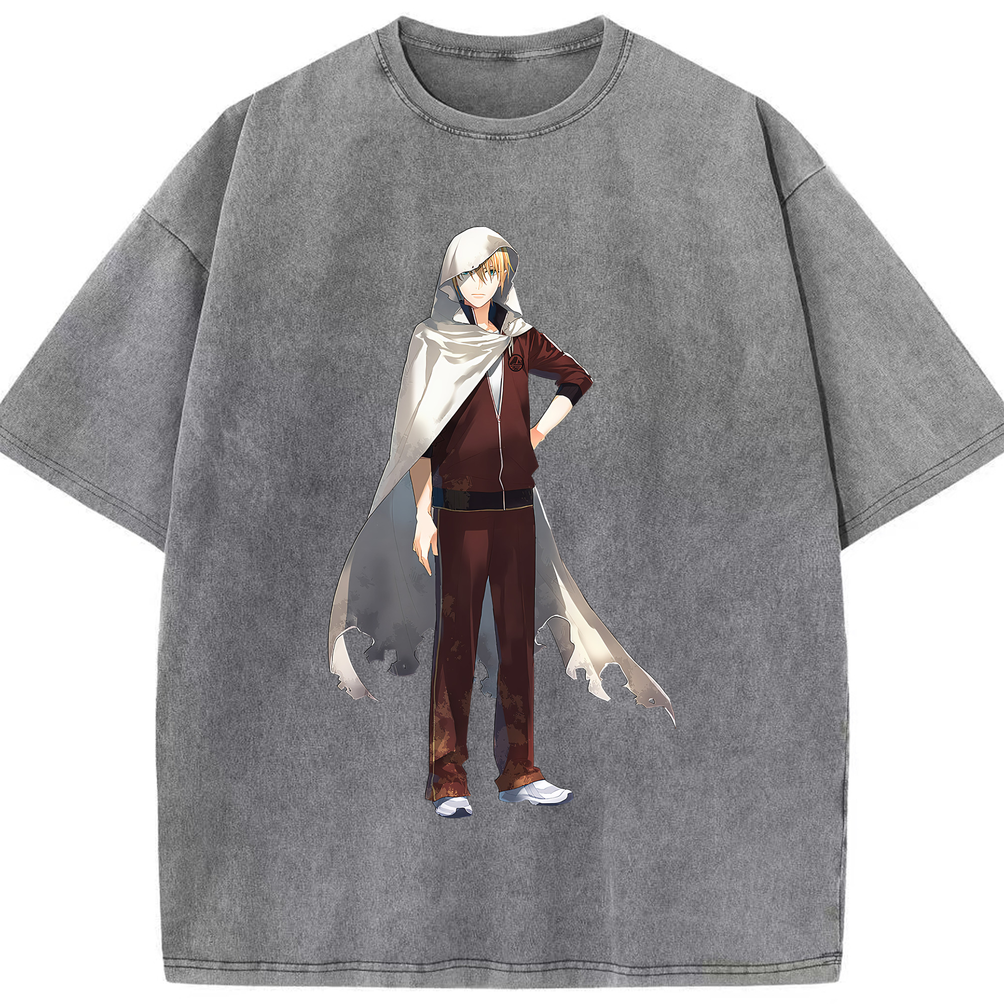 （画像用） 刀剣乱舞 Touken Ranbu 綿100% ヴィンテージ風 半袖Tシャツ（フロントプリント）