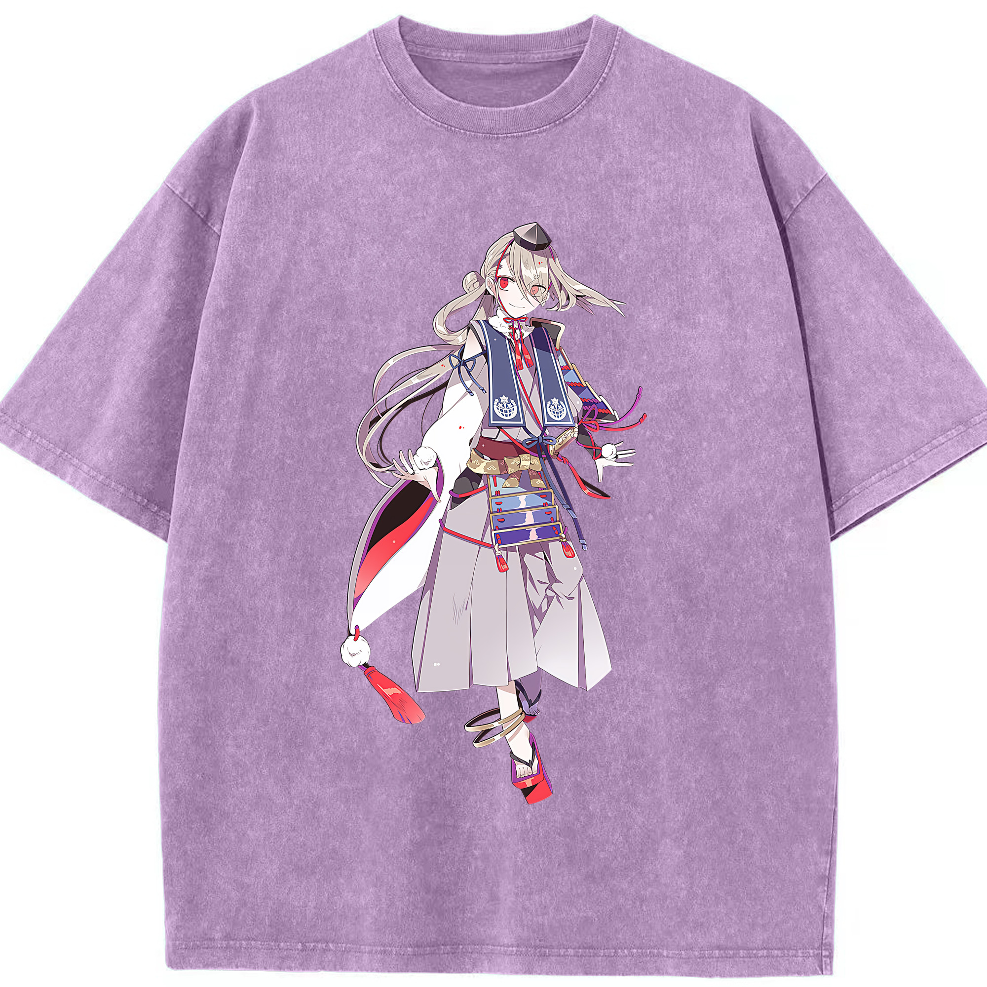 （画像用） 刀剣乱舞 Touken Ranbu 綿100% ヴィンテージ風 半袖Tシャツ（フロントプリント）