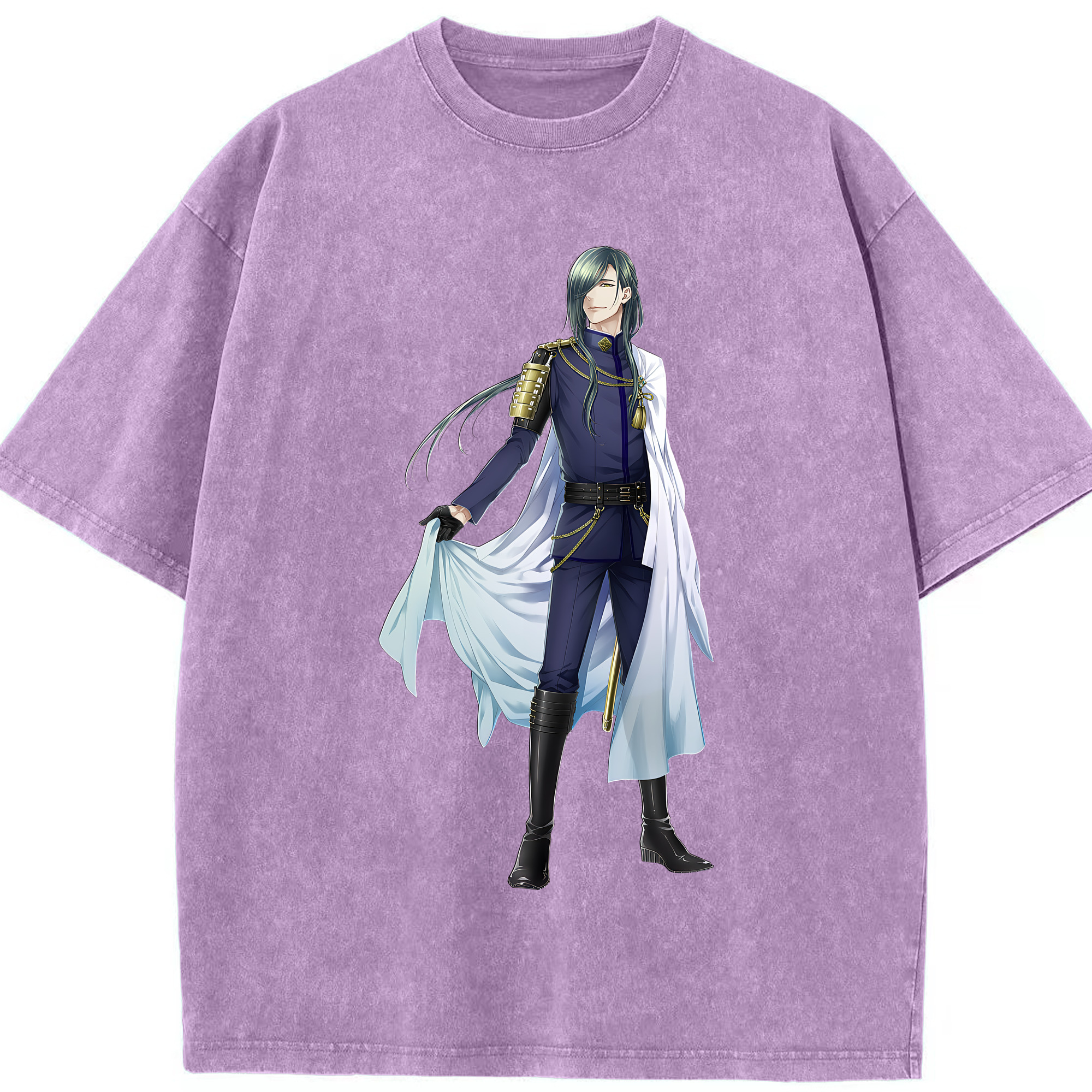 （画像用） 刀剣乱舞 Touken Ranbu 綿100% ヴィンテージ風 半袖Tシャツ（フロントプリント）
