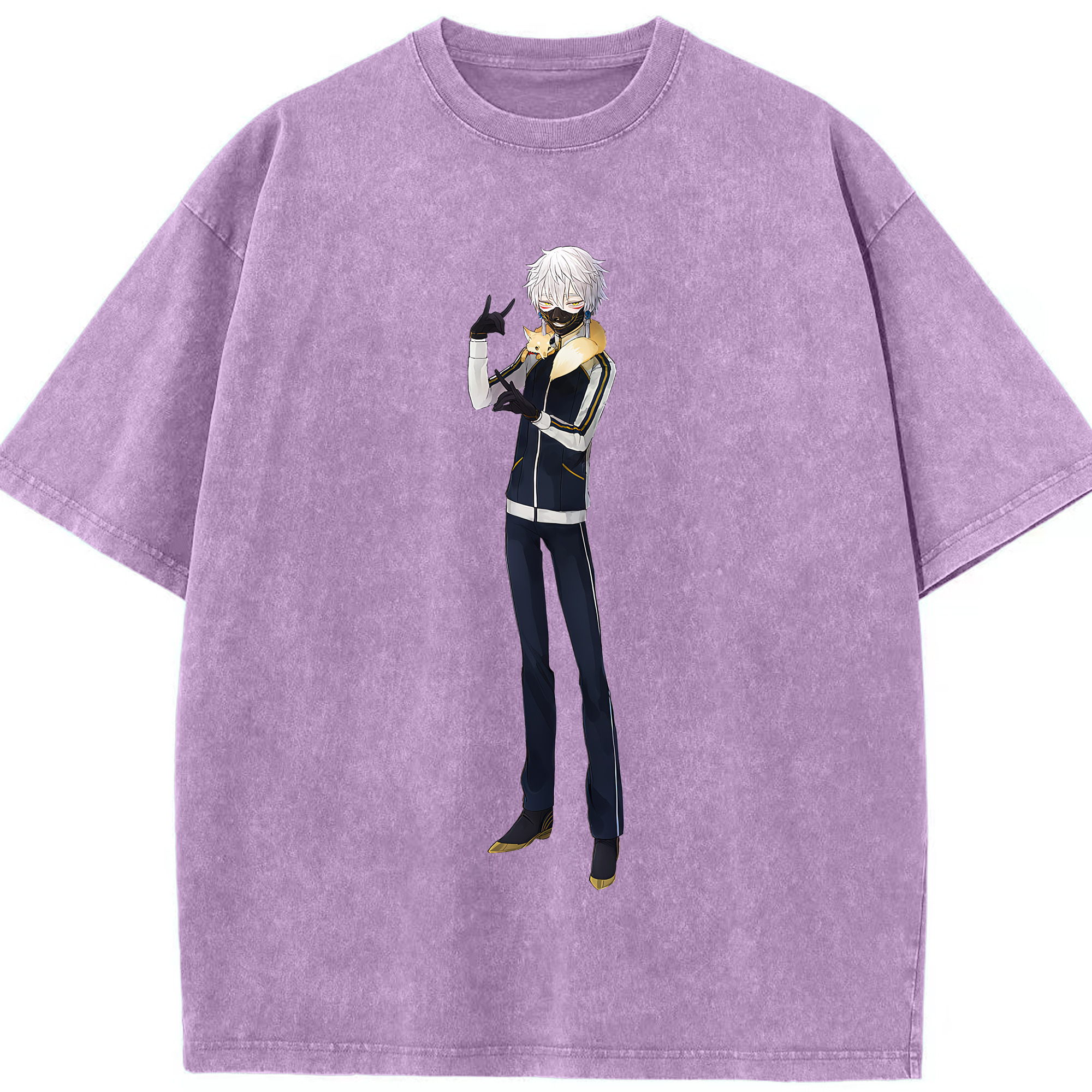 （画像用） 刀剣乱舞 Touken Ranbu 綿100% ヴィンテージ風 半袖Tシャツ（フロントプリント）