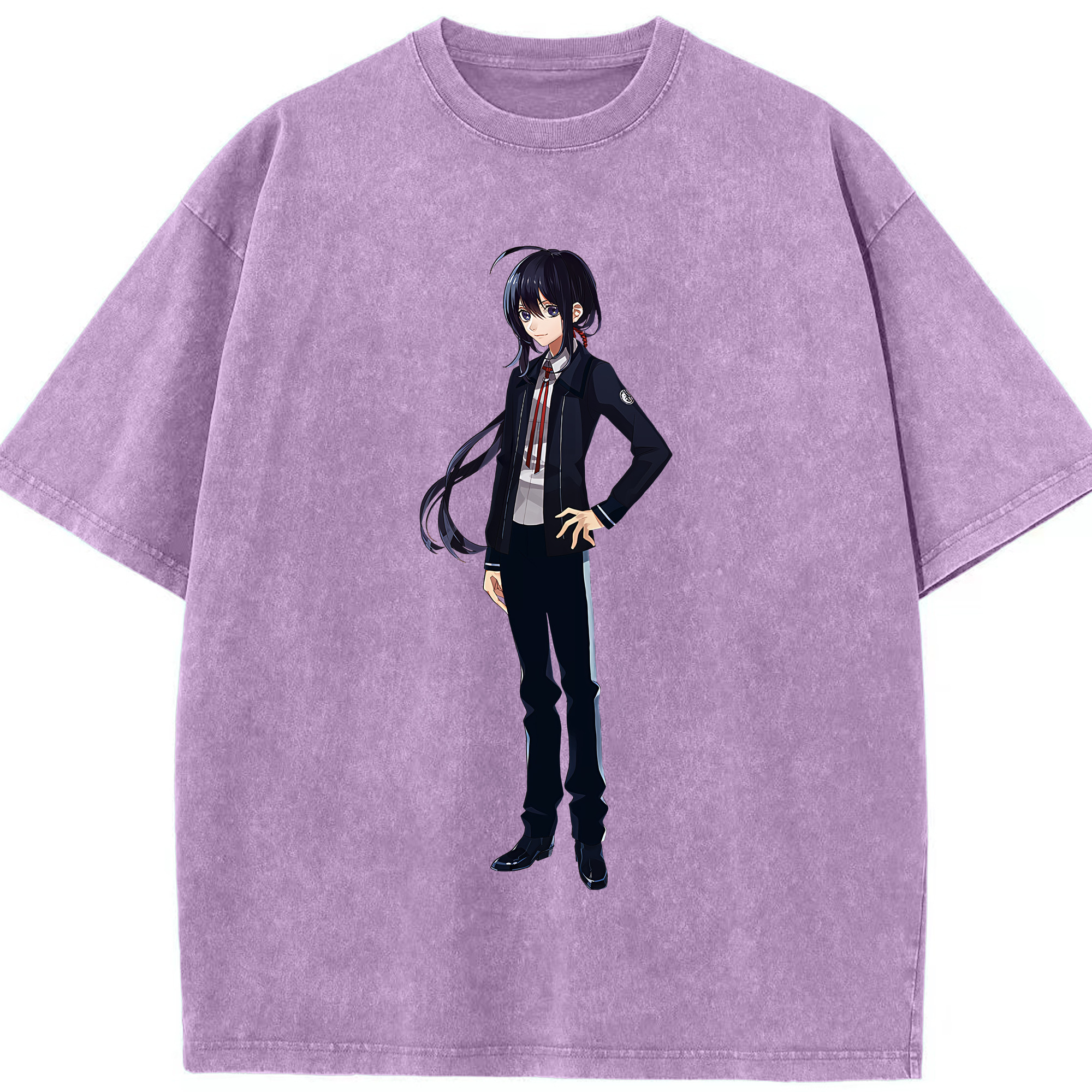 （画像用） 刀剣乱舞 Touken Ranbu 綿100% ヴィンテージ風 半袖Tシャツ（フロントプリント）