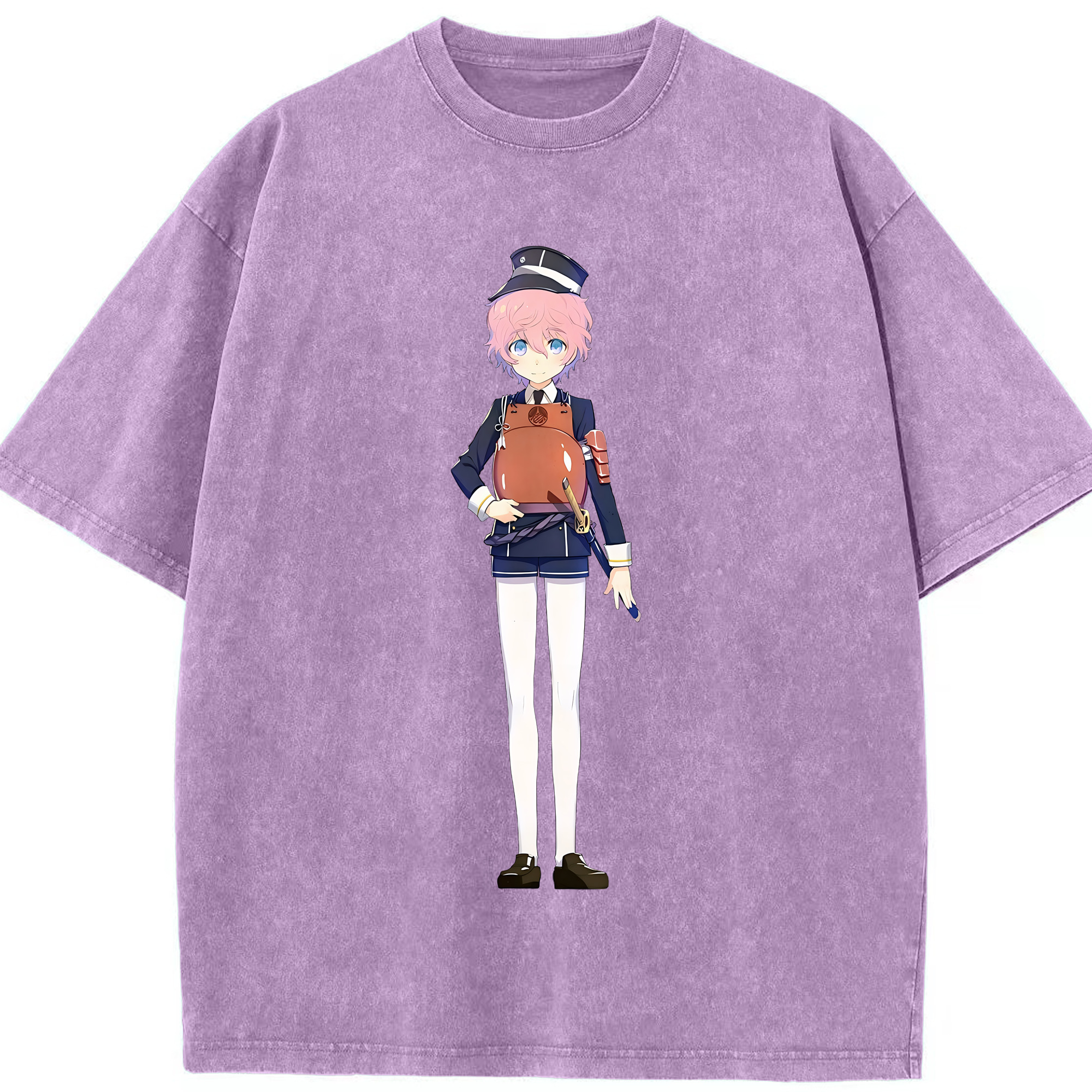 （画像用） 刀剣乱舞 Touken Ranbu 綿100% ヴィンテージ風 半袖Tシャツ（フロントプリント）