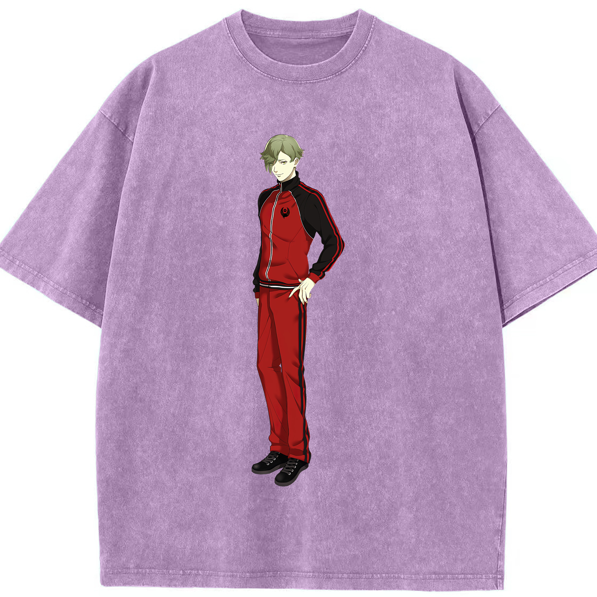 （画像用） 刀剣乱舞 Touken Ranbu 綿100% ヴィンテージ風 半袖Tシャツ（フロントプリント）