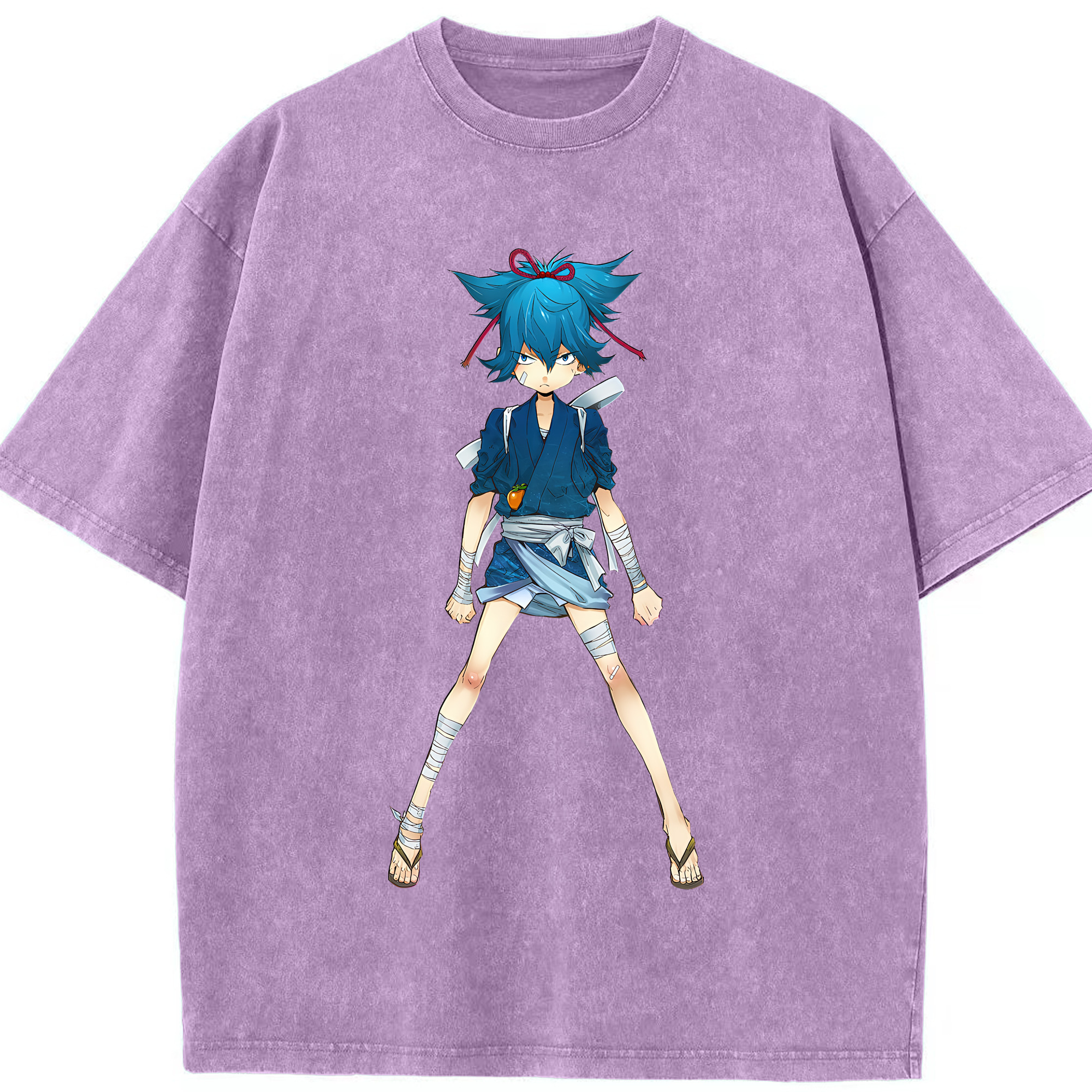 （画像用） 刀剣乱舞 Touken Ranbu 綿100% ヴィンテージ風 半袖Tシャツ（フロントプリント）