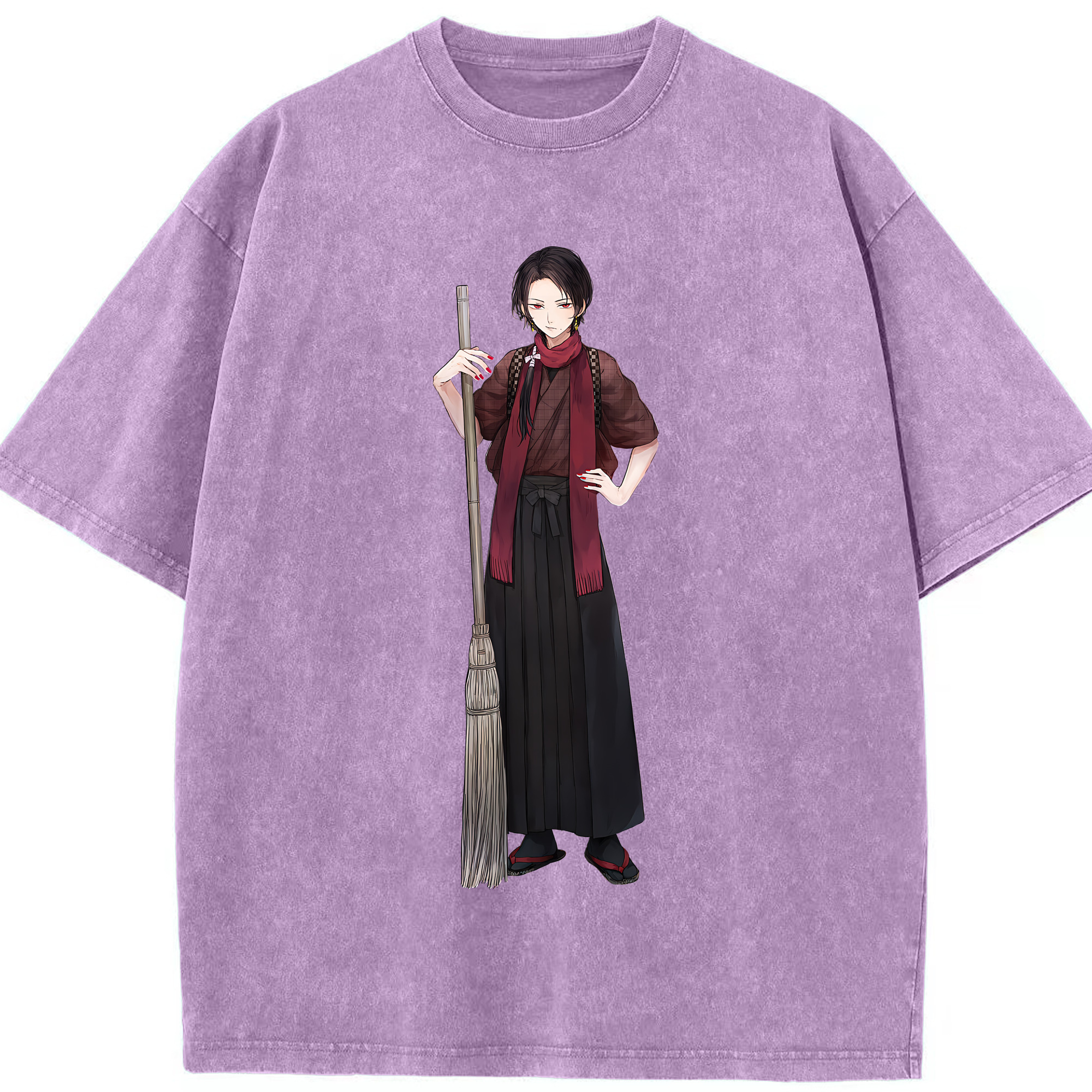 （画像用） 刀剣乱舞 Touken Ranbu 綿100% ヴィンテージ風 半袖Tシャツ（フロントプリント）