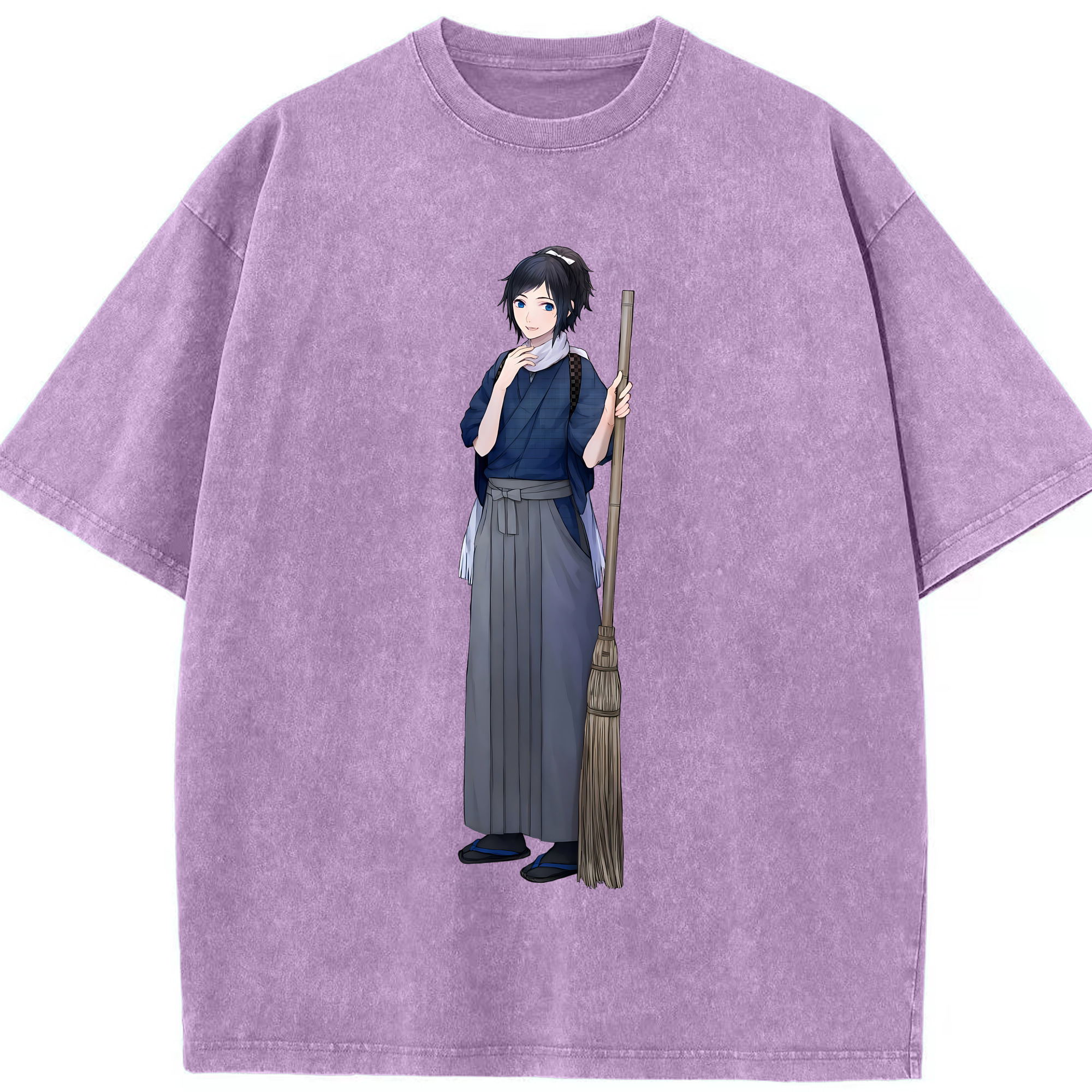 （画像用） 刀剣乱舞 Touken Ranbu 綿100% ヴィンテージ風 半袖Tシャツ（フロントプリント）
