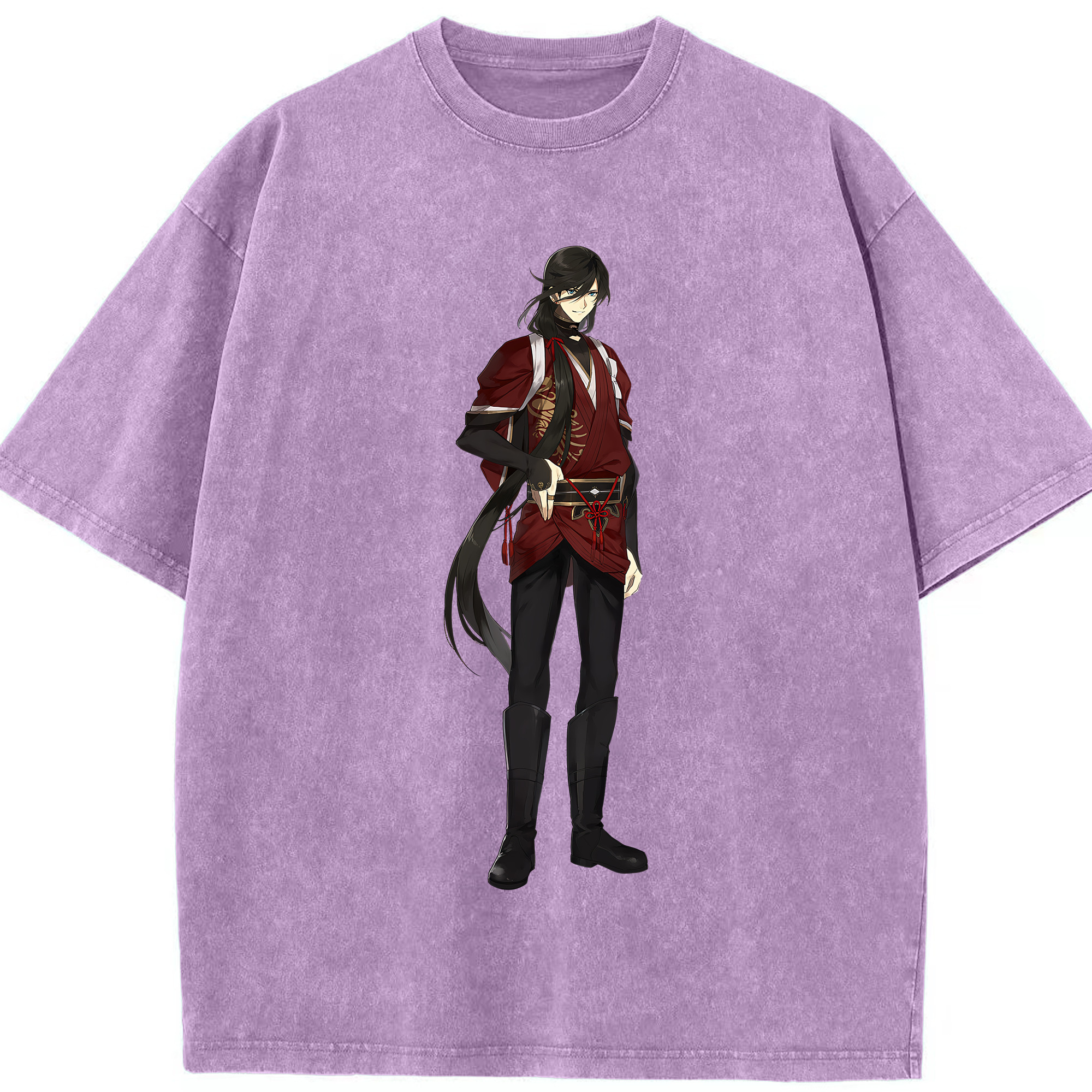 （画像用） 刀剣乱舞 Touken Ranbu 綿100% ヴィンテージ風 半袖Tシャツ（フロントプリント）