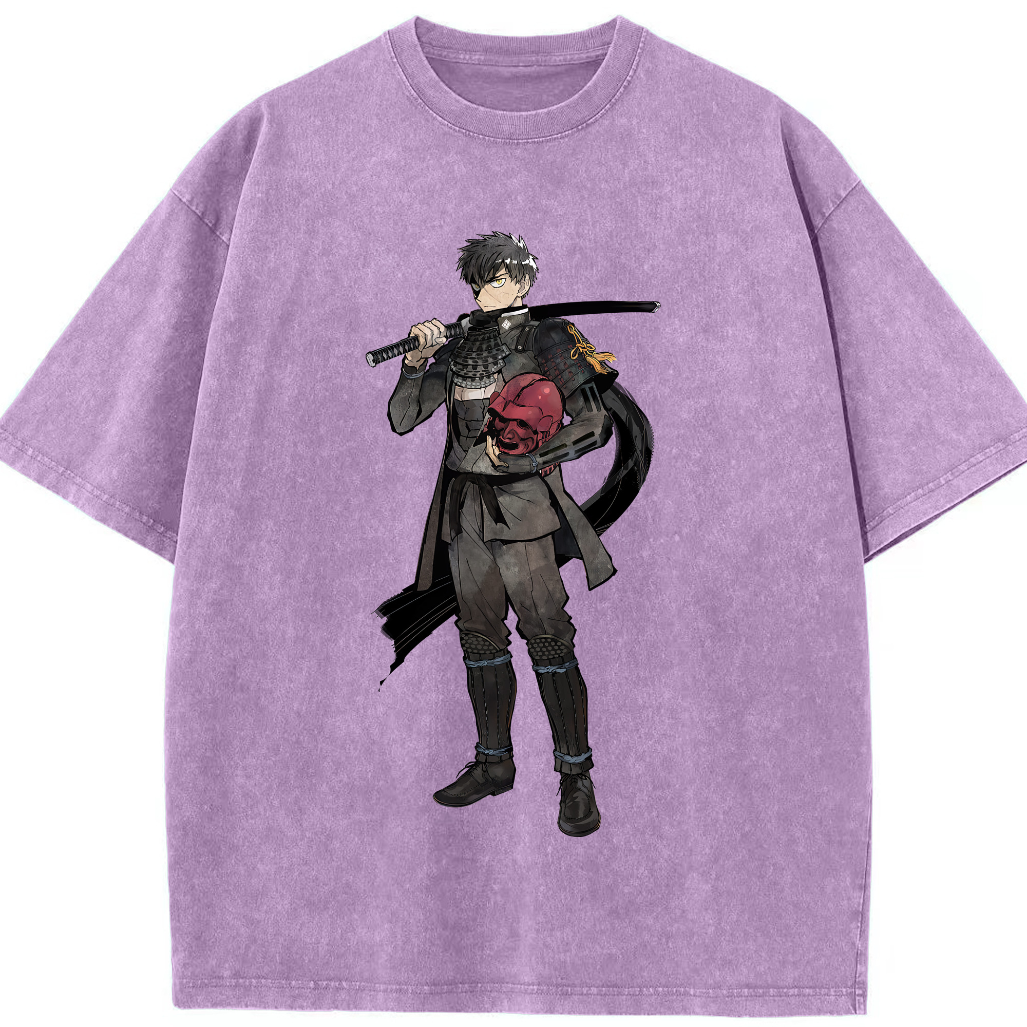 （画像用） 刀剣乱舞 Touken Ranbu 綿100% ヴィンテージ風 半袖Tシャツ（フロントプリント）