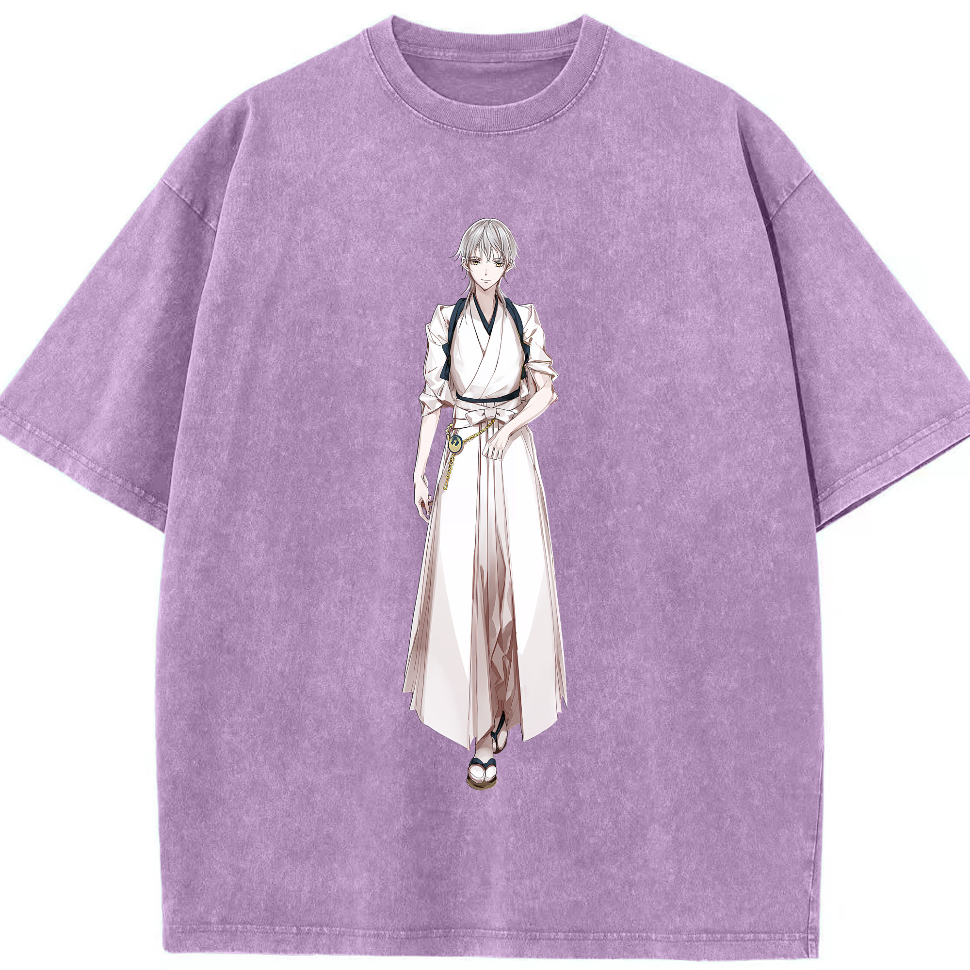 （画像用） 刀剣乱舞 Touken Ranbu 綿100% ヴィンテージ風 半袖Tシャツ（フロントプリント）