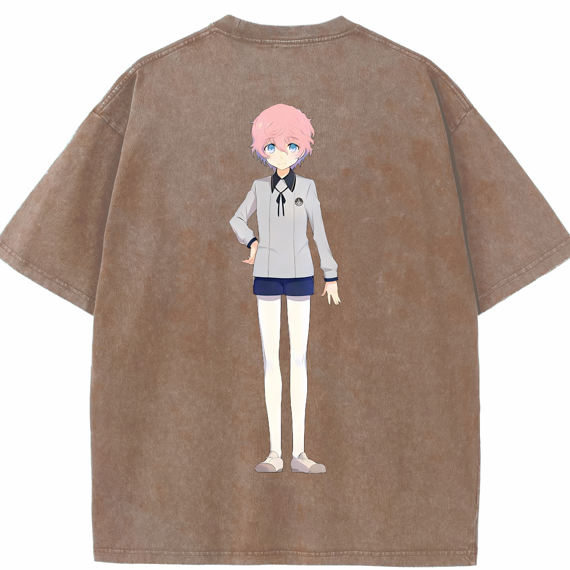（画像用） 刀剣乱舞 Touken Ranbu 綿100% ヴィンテージ風 半袖Tシャツ（背面プリント）