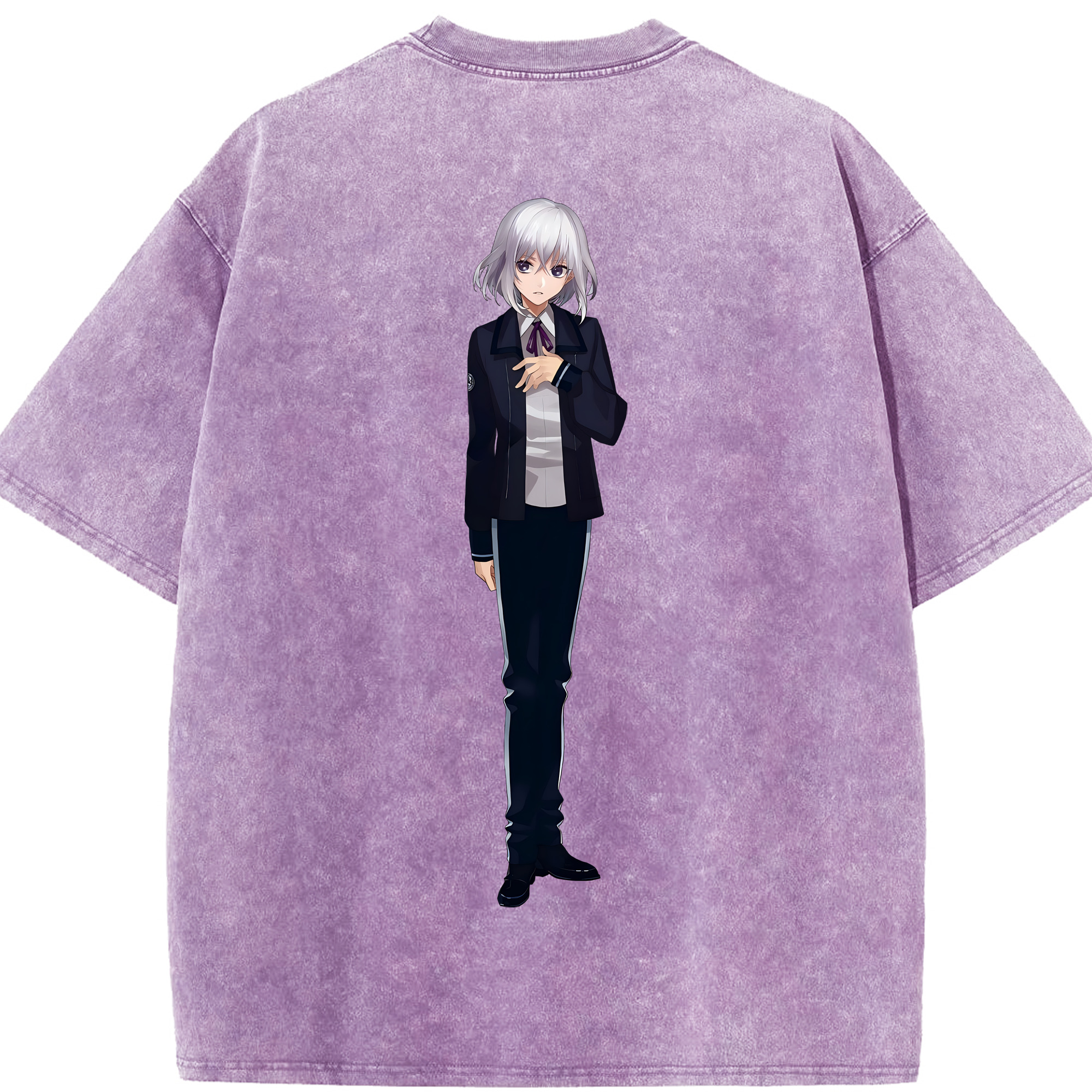 （画像用） 刀剣乱舞 Touken Ranbu 綿100% ヴィンテージ風 半袖Tシャツ（背面プリント）