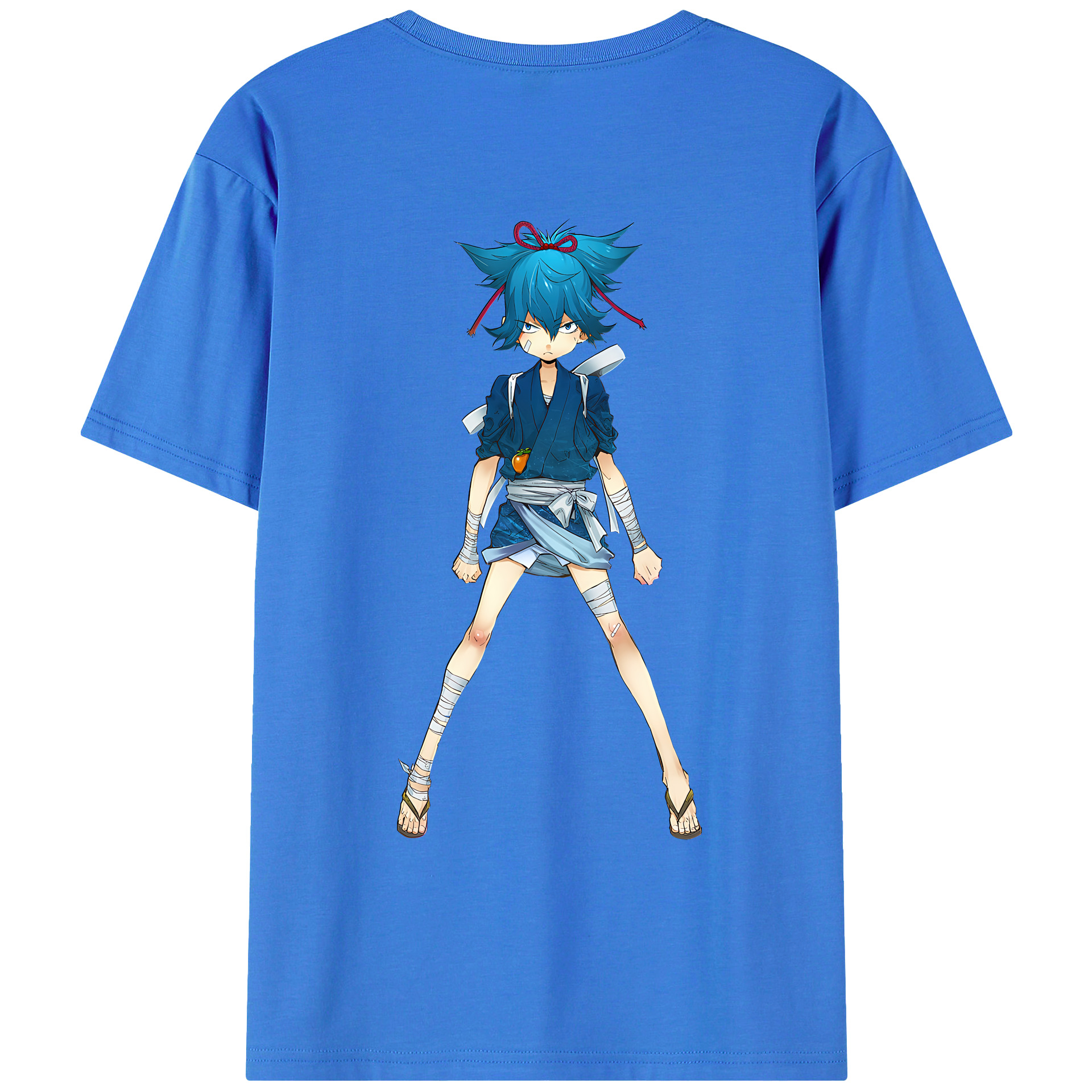 （画像用） 刀剣乱舞 Touken Ranbu 綿100％ メンズ半袖Tシャツ（バックプリント） 通気性