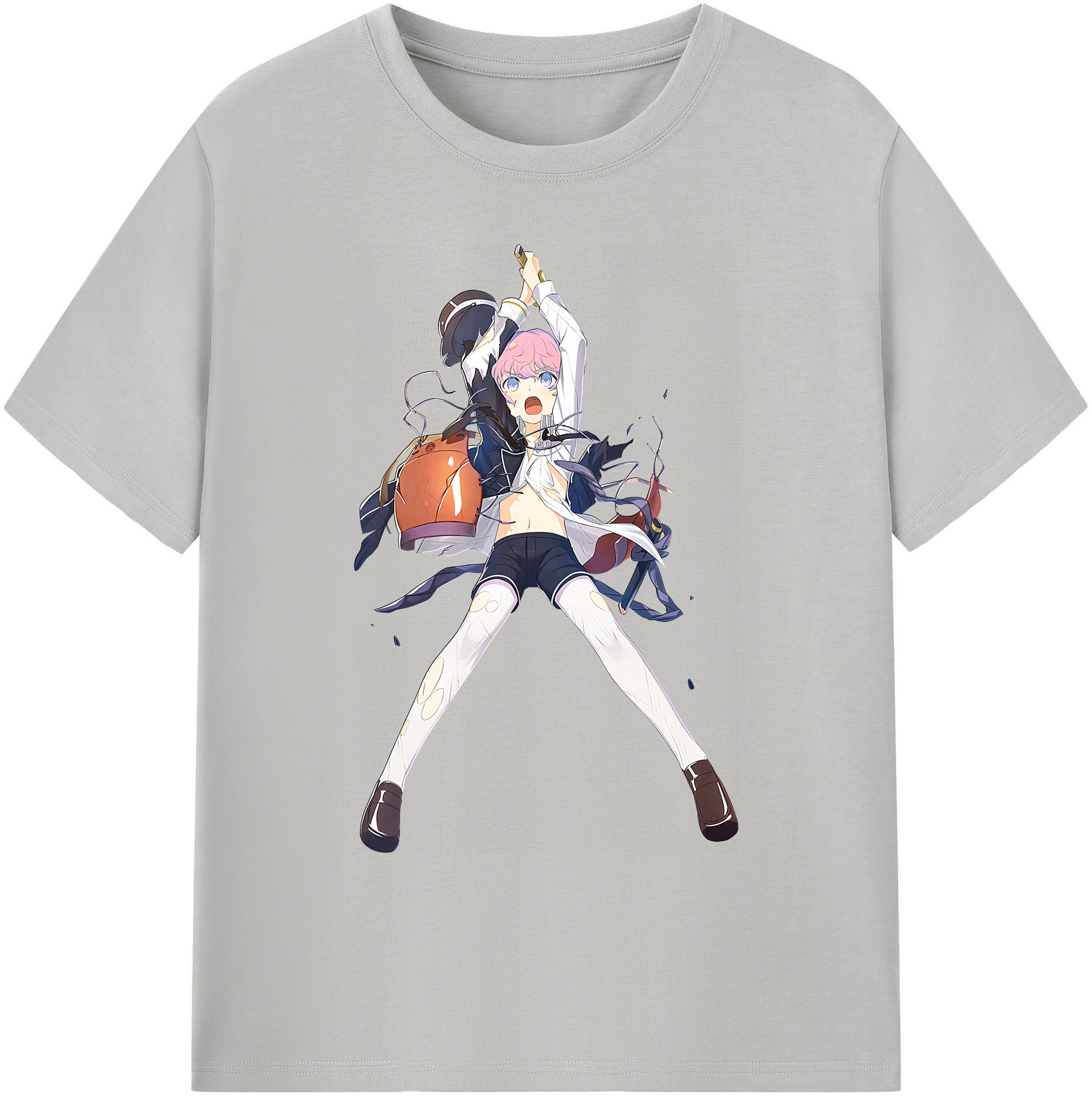 （画像用） 刀剣乱舞 Touken Ranbu 綿100％ メンズ半袖Tシャツ｜肌触りやわらか＆通気性