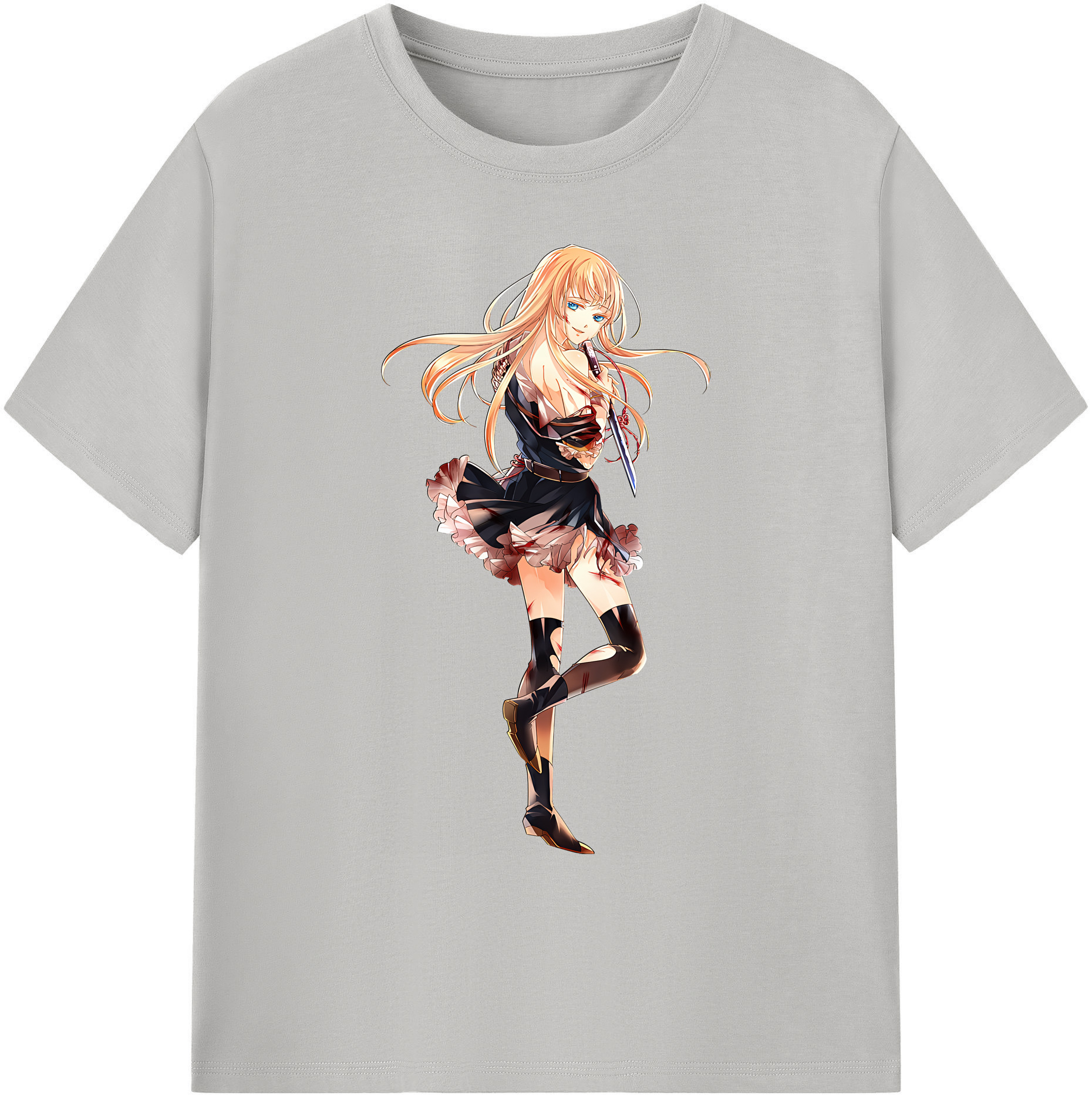 （画像用） 刀剣乱舞 Touken Ranbu 綿100％ メンズ半袖Tシャツ｜肌触りやわらか＆通気性