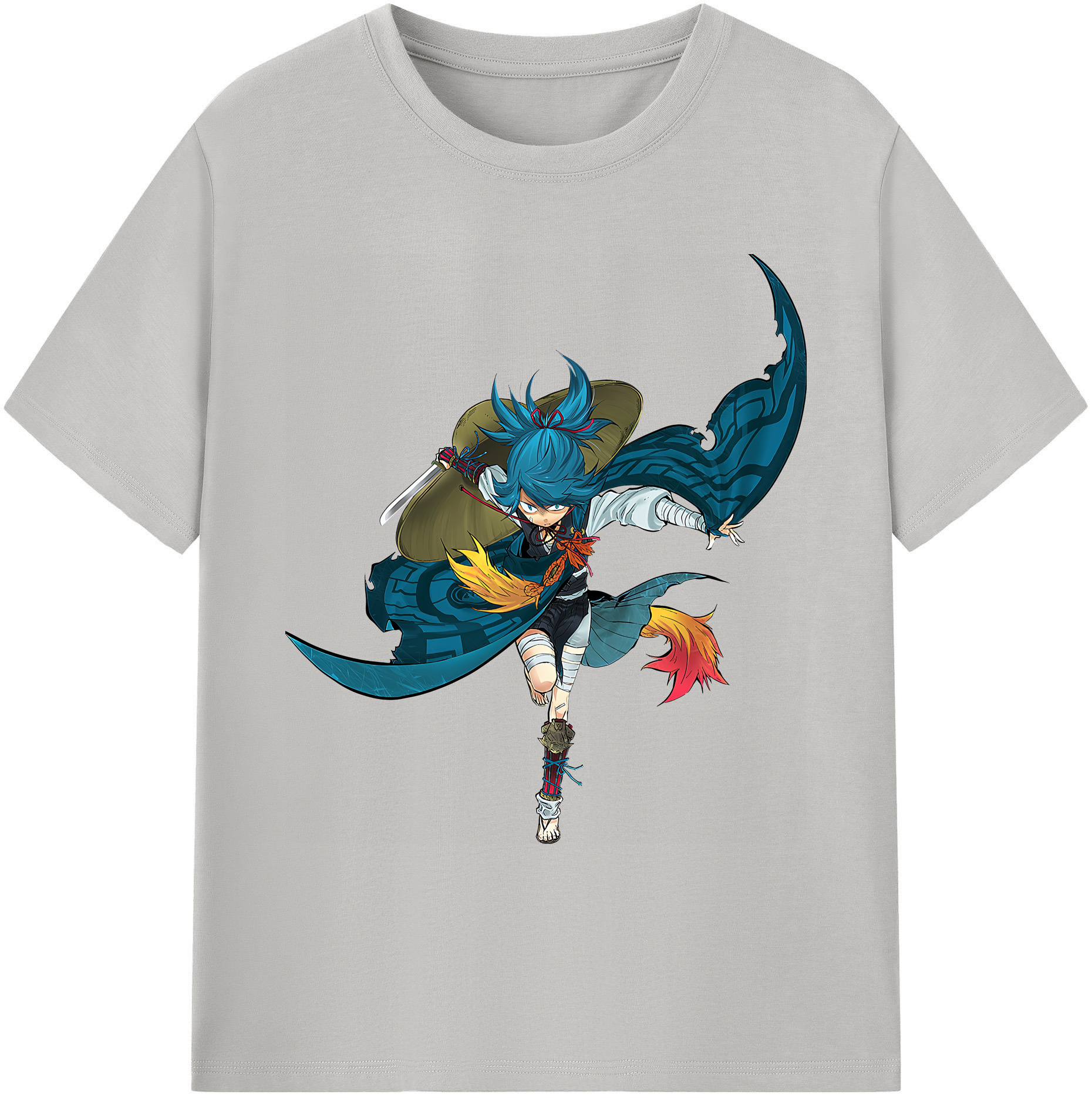 （画像用） 刀剣乱舞 Touken Ranbu 綿100％ メンズ半袖Tシャツ｜肌触りやわらか＆通気性