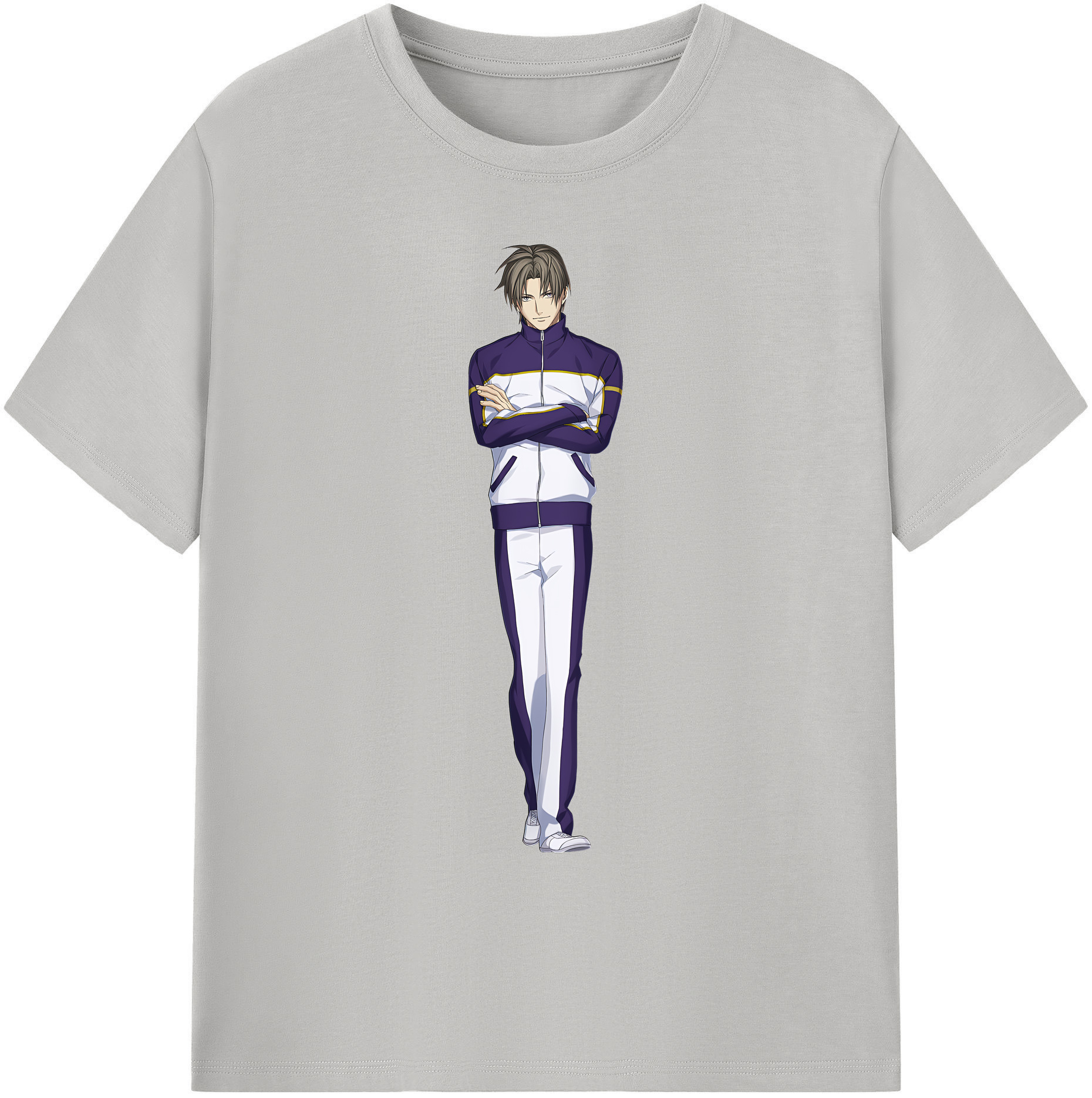 （画像用） 刀剣乱舞 Touken Ranbu 綿100％ メンズ半袖Tシャツ｜肌触りやわらか＆通気性
