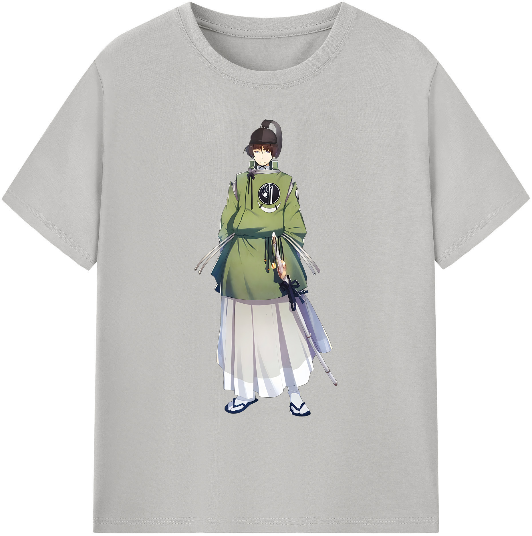 （画像用） 刀剣乱舞 Touken Ranbu 綿100％ メンズ半袖Tシャツ｜肌触りやわらか＆通気性