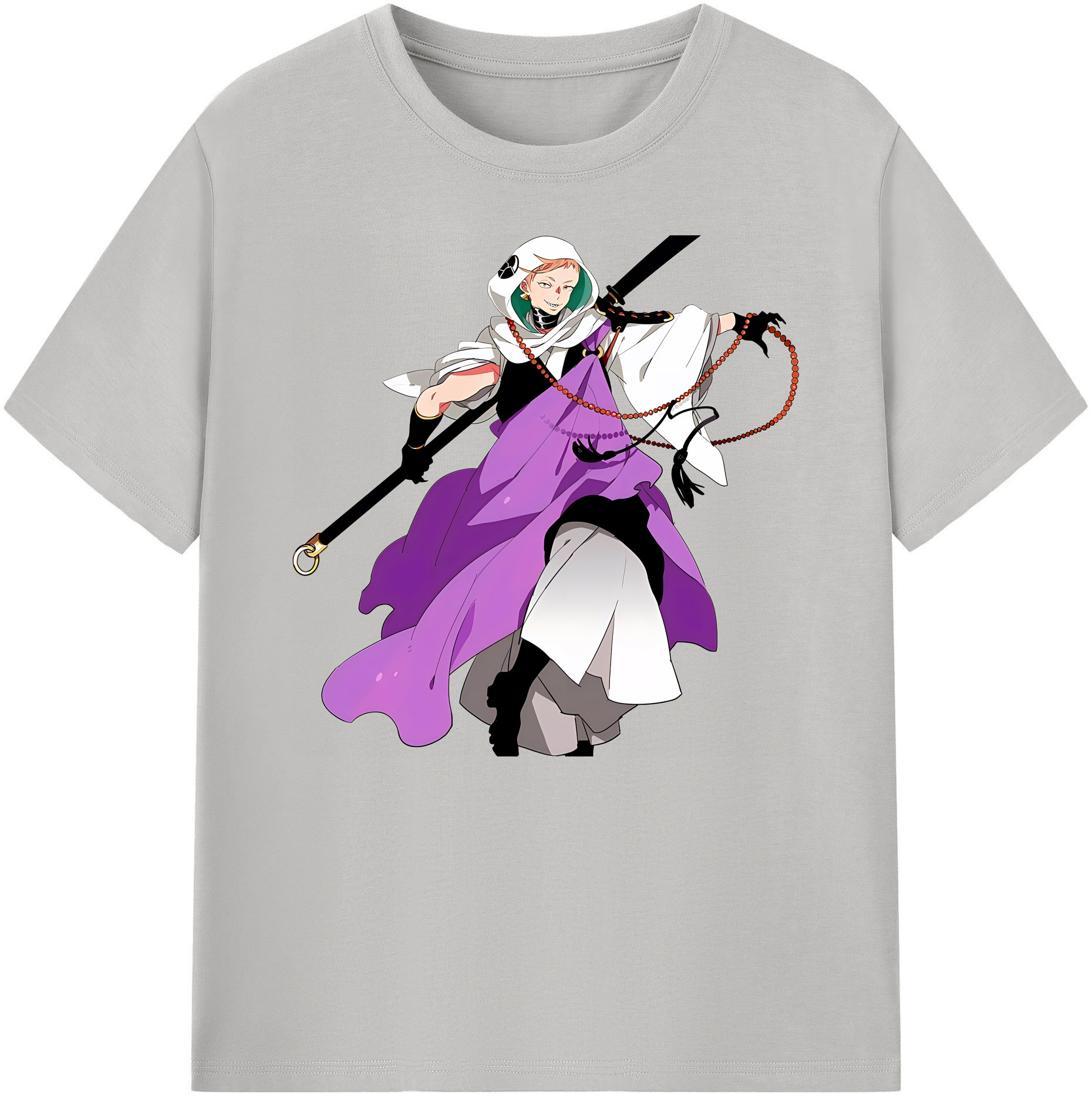 （画像用） 刀剣乱舞 Touken Ranbu 綿100％ メンズ半袖Tシャツ｜肌触りやわらか＆通気性