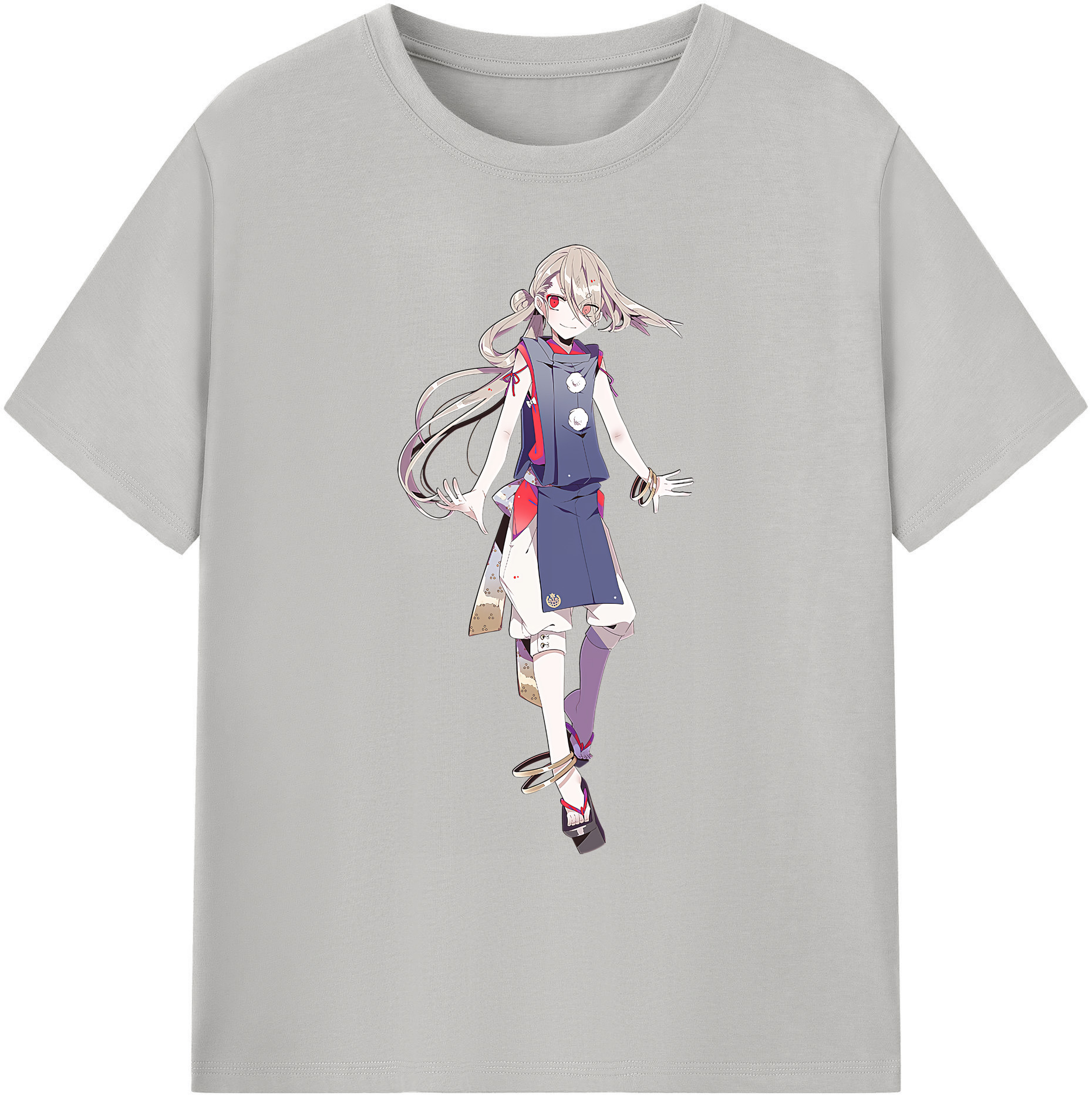 （画像用） 刀剣乱舞 Touken Ranbu 綿100％ メンズ半袖Tシャツ｜肌触りやわらか＆通気性