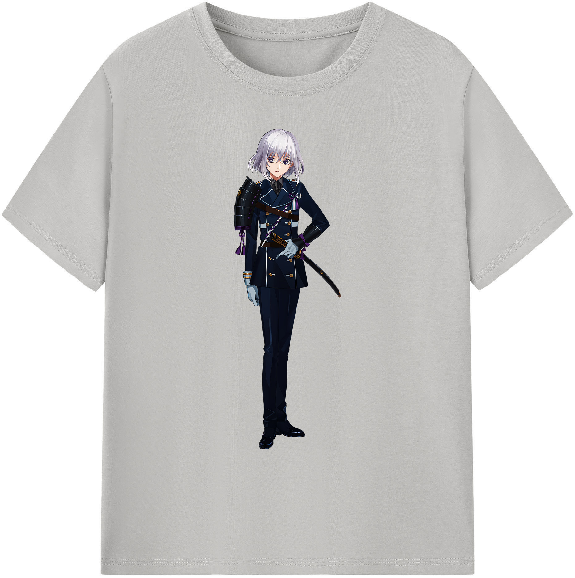 （画像用） 刀剣乱舞 Touken Ranbu 綿100％ メンズ半袖Tシャツ｜肌触りやわらか＆通気性