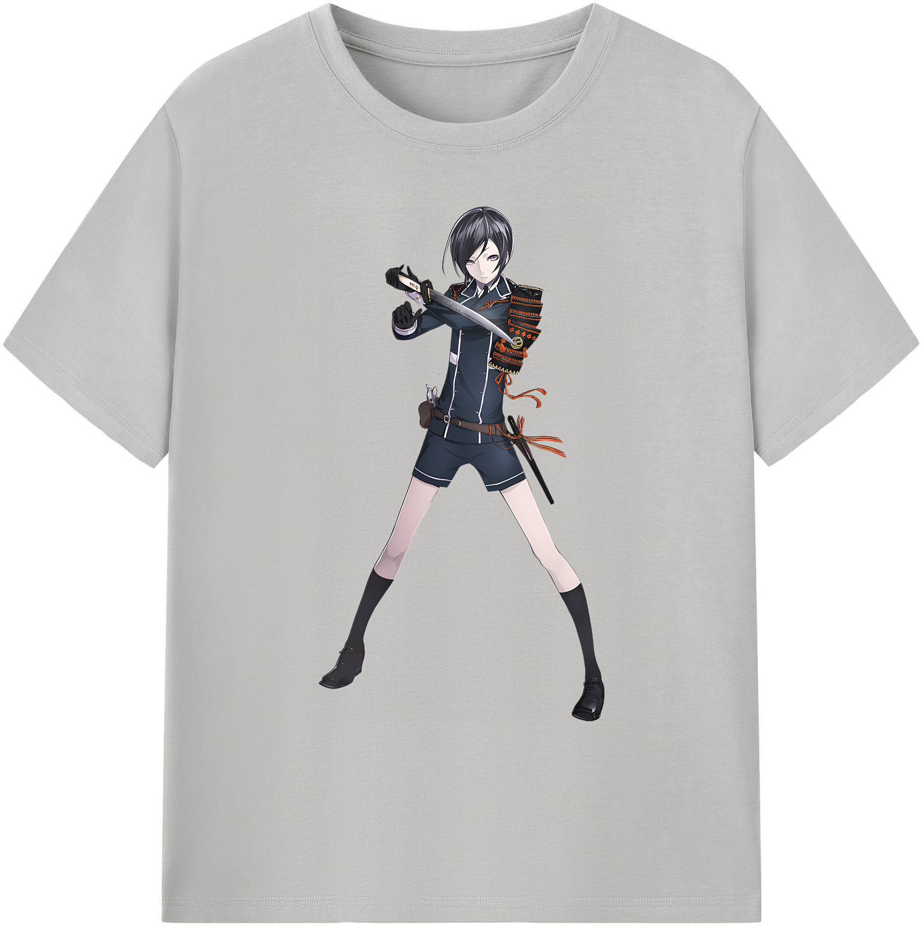 （画像用） 刀剣乱舞 Touken Ranbu 綿100％ メンズ半袖Tシャツ｜肌触りやわらか＆通気性