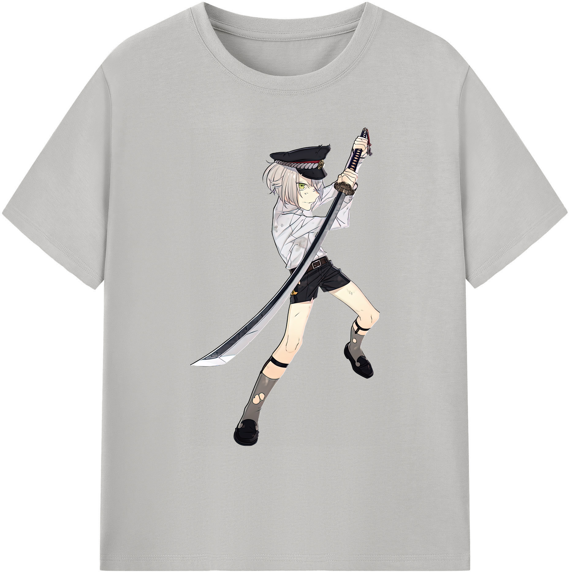 （画像用） 刀剣乱舞 Touken Ranbu 綿100％ メンズ半袖Tシャツ｜肌触りやわらか＆通気性