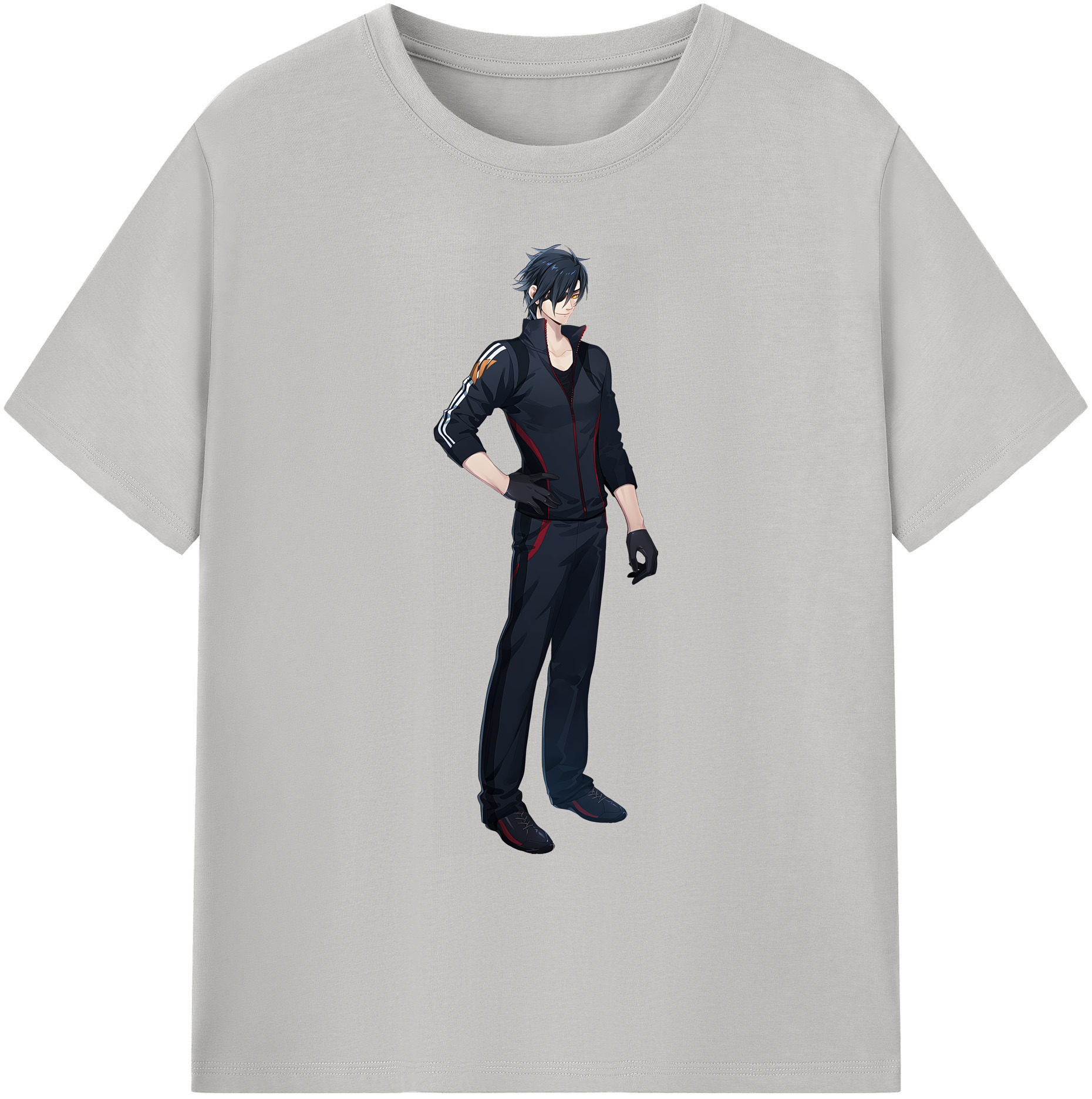 （画像用） 刀剣乱舞 Touken Ranbu 綿100％ メンズ半袖Tシャツ｜肌触りやわらか＆通気性