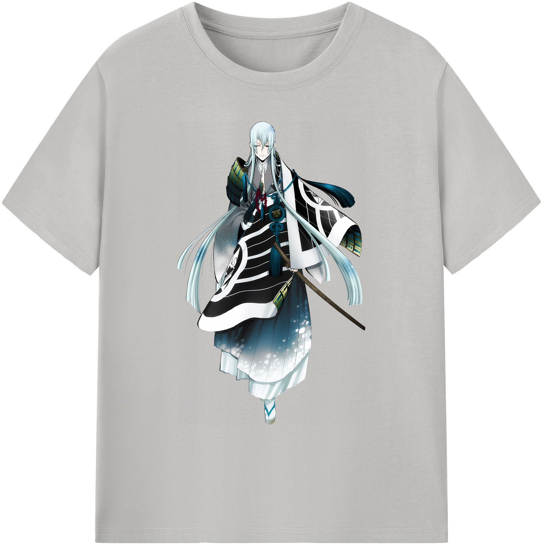 （画像用） 刀剣乱舞 Touken Ranbu 綿100％ メンズ半袖Tシャツ｜肌触りやわらか＆通気性