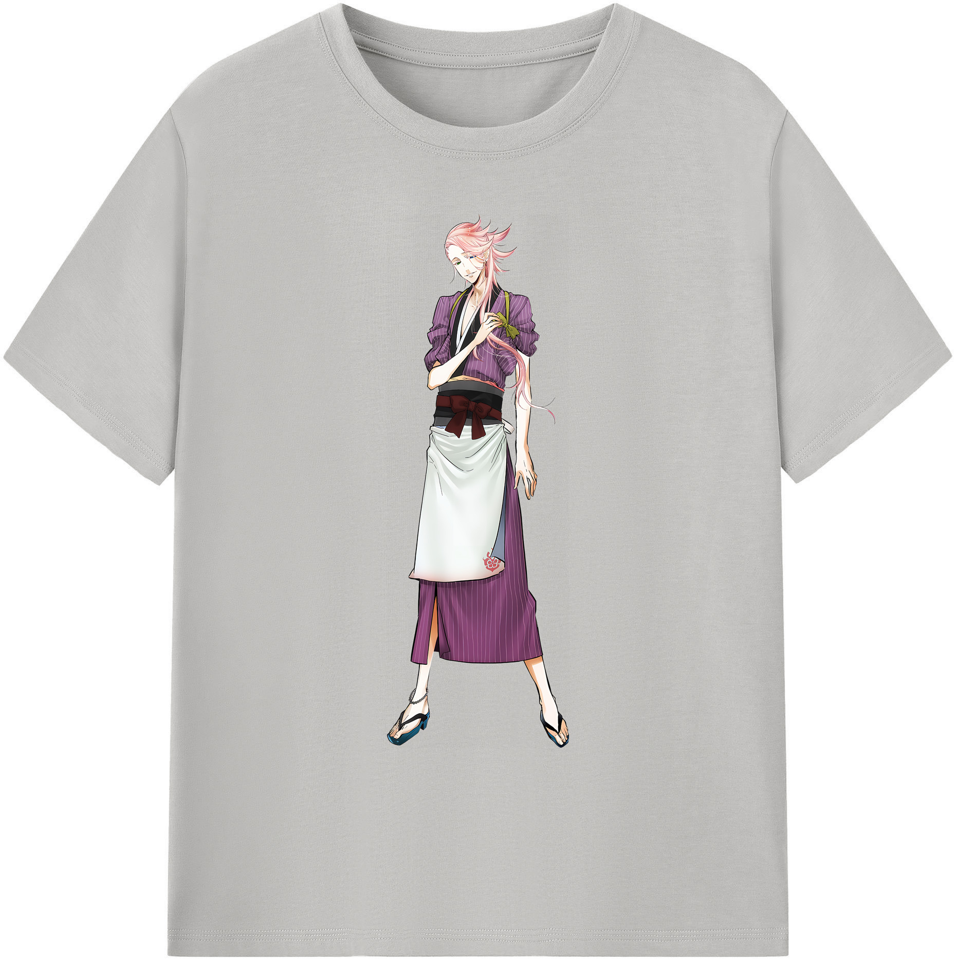 （画像用） 刀剣乱舞 Touken Ranbu 綿100％ メンズ半袖Tシャツ｜肌触りやわらか＆通気性